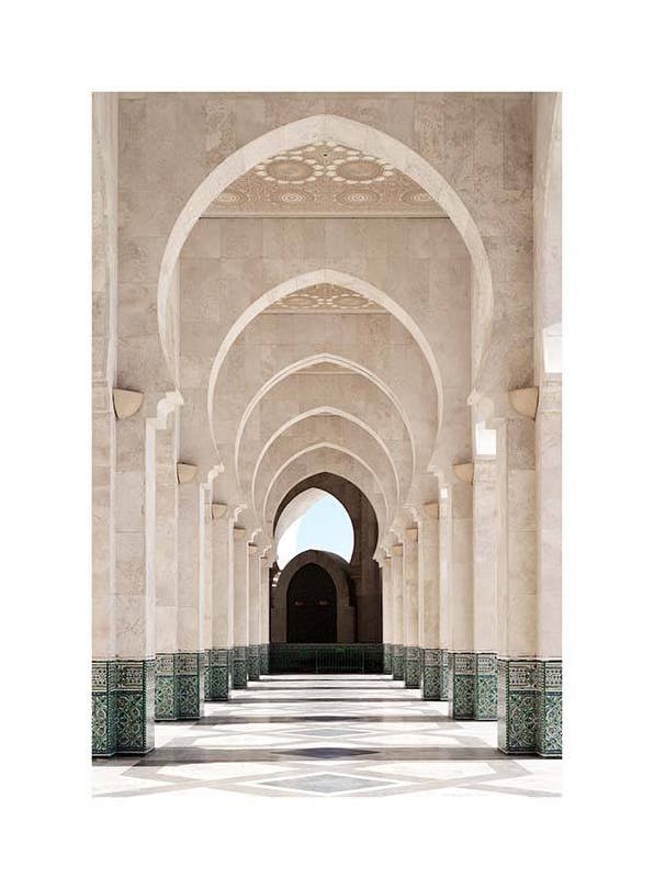 Morocco Arcade Affiche (50x70 cm) - Photographies