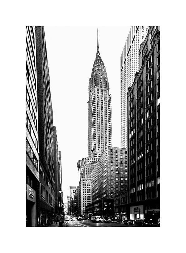 Prints - Streets Of New York Print (30x40 cm) - Black & white prints