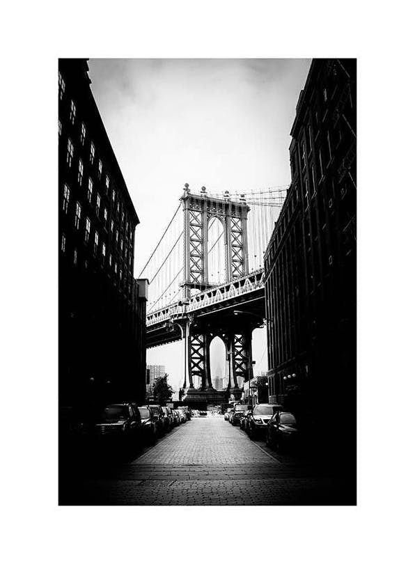 Streets Of Brooklyn Poster (50x70 cm)