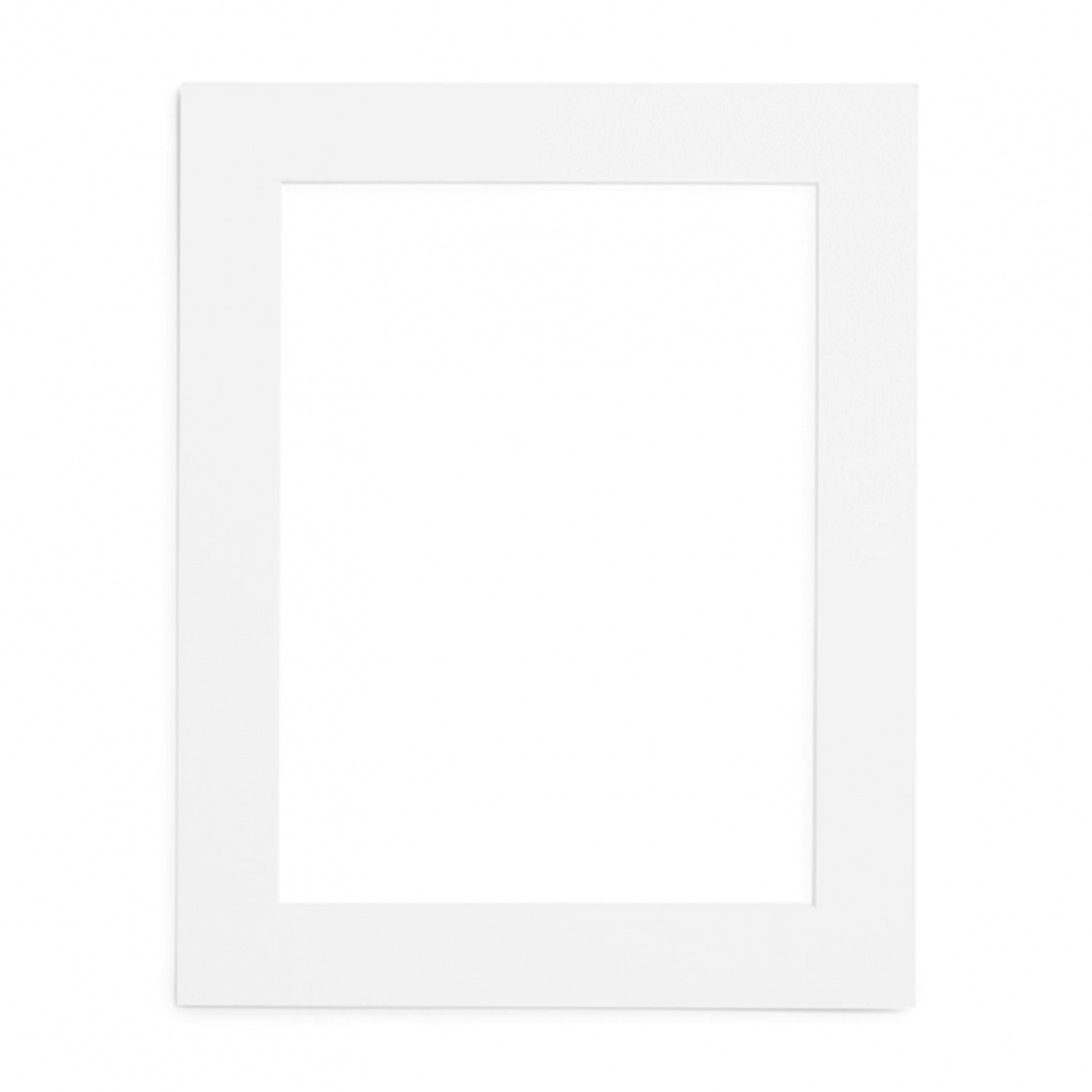 Passe-partout witte, 40x50