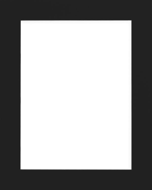 Picture mount black, 40x50 (40x50 cm)