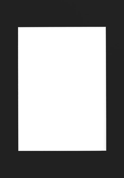Picture mount black, 70x100 (70x100 cm)