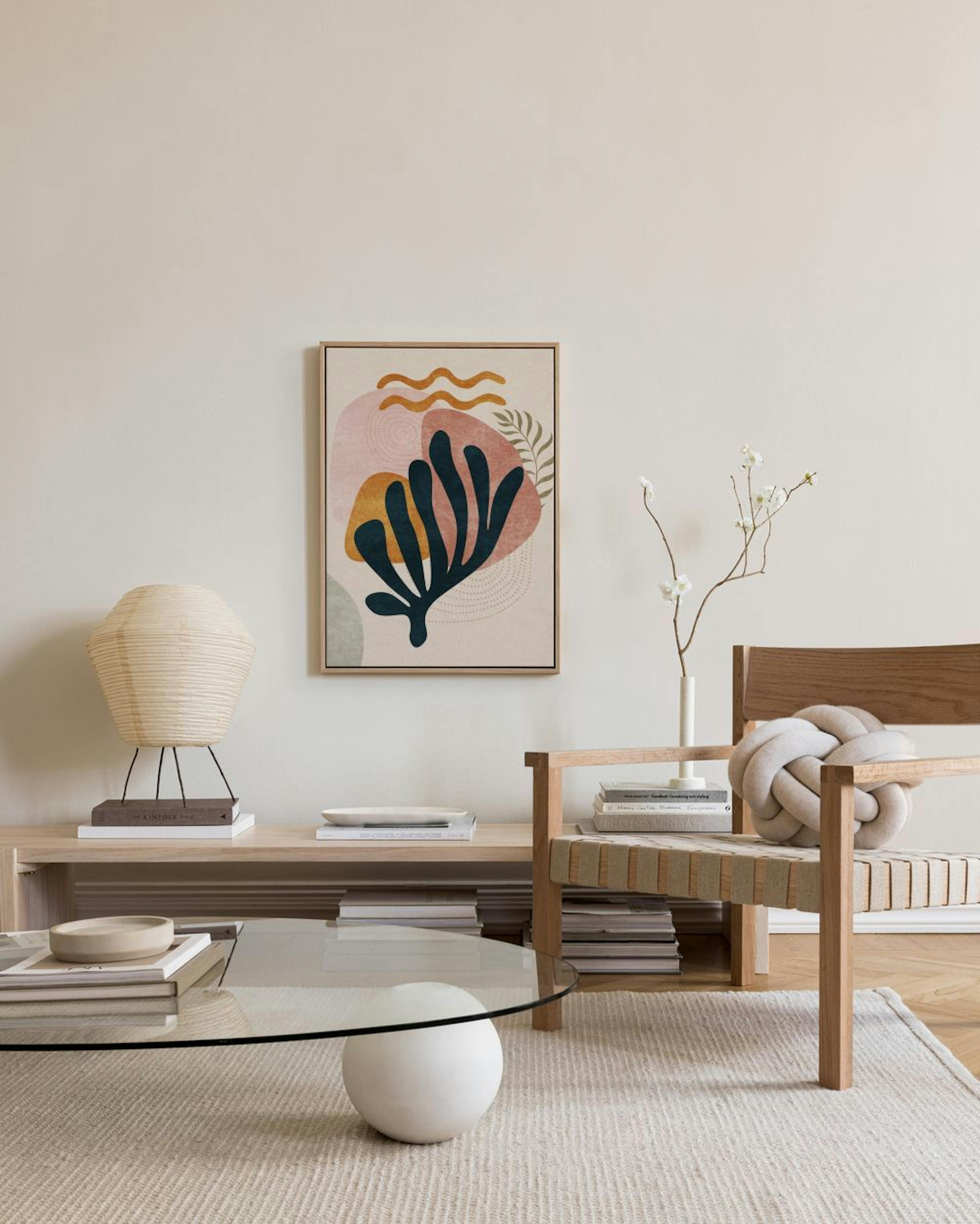 Coral Canvas print