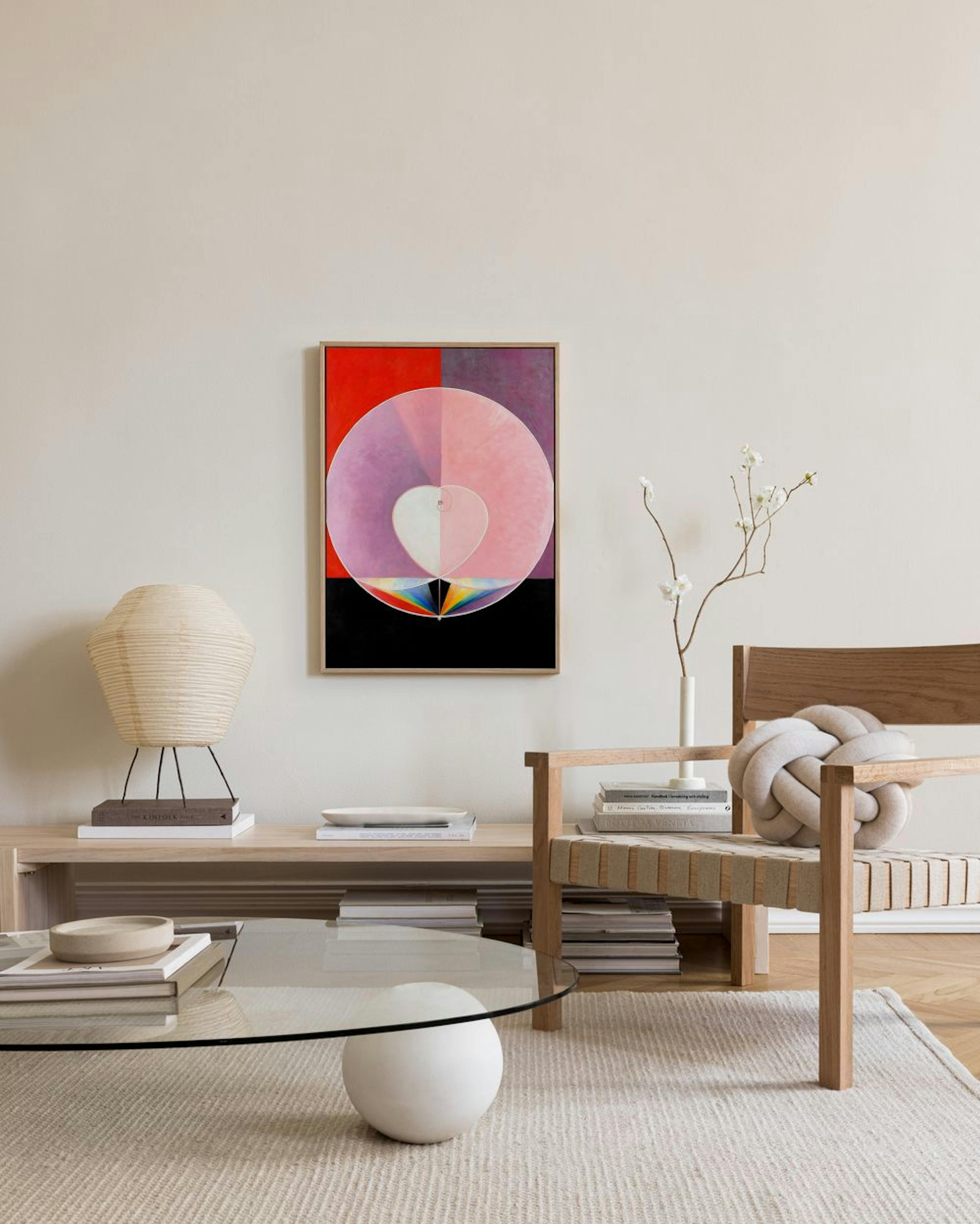 Leinwandbild - The Dove, No. 2 By Hilma af Klint