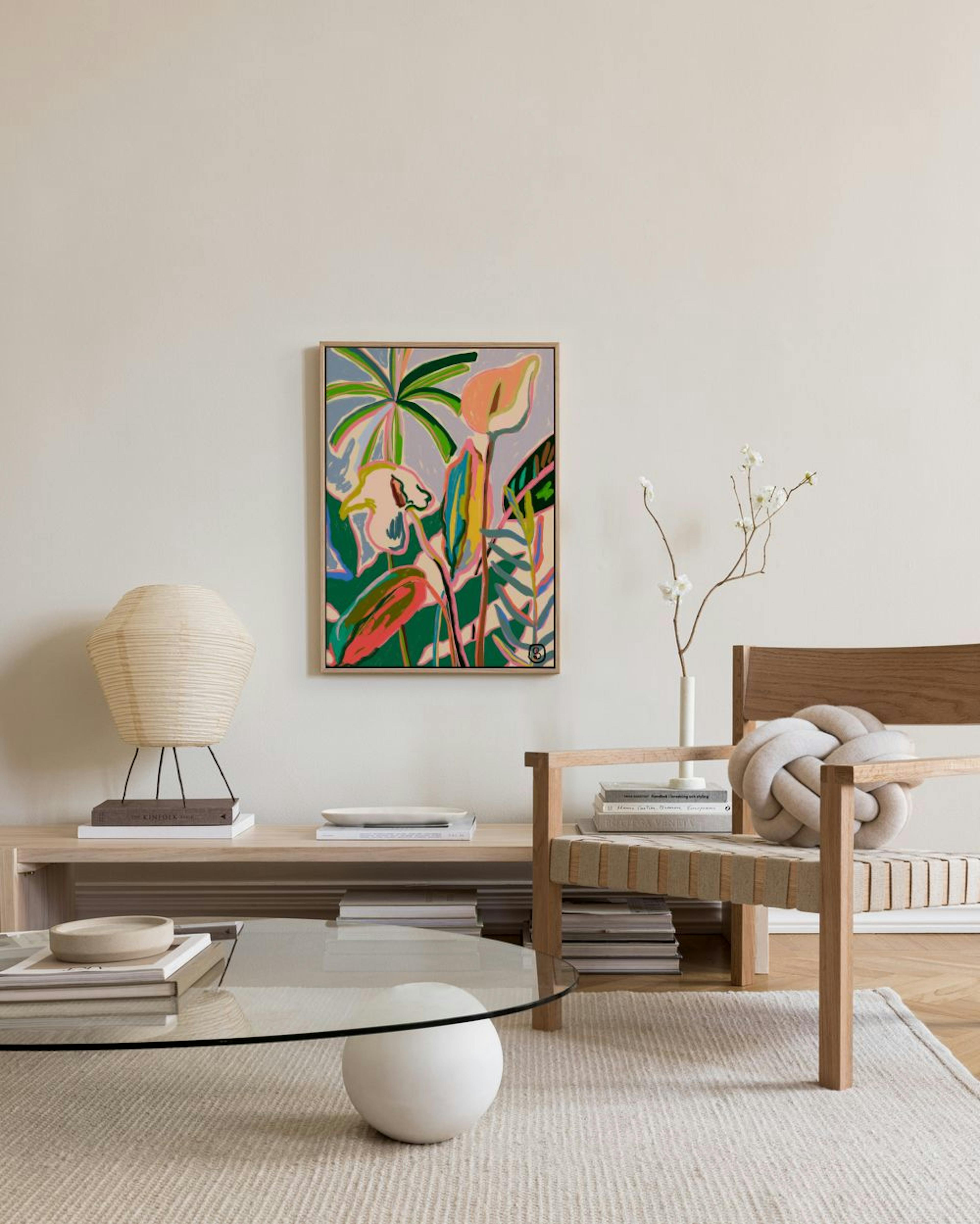 Sandra Poliakov - Peace Lily Canvas print