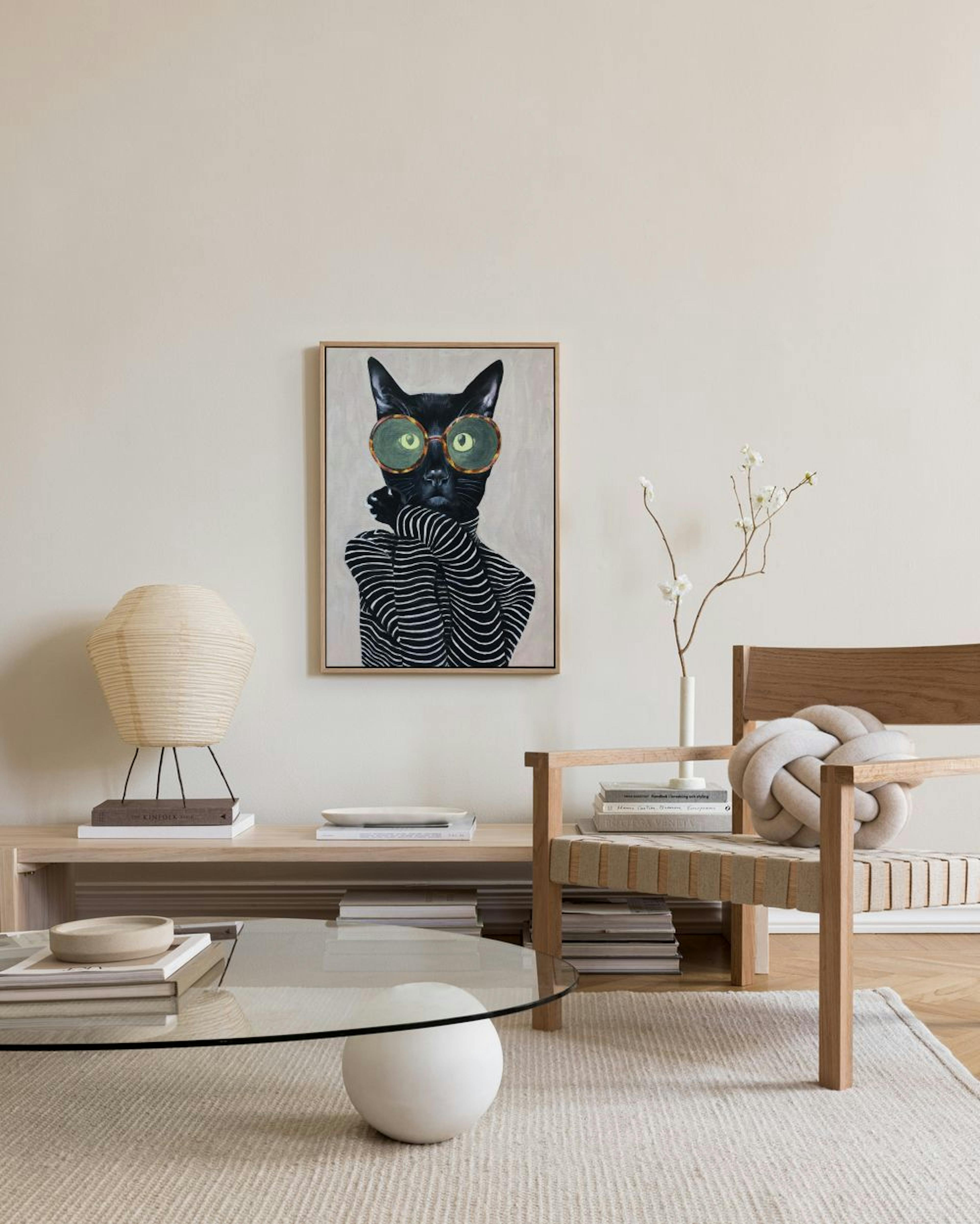 Coco De Paris - Fashion Cat Canvas print