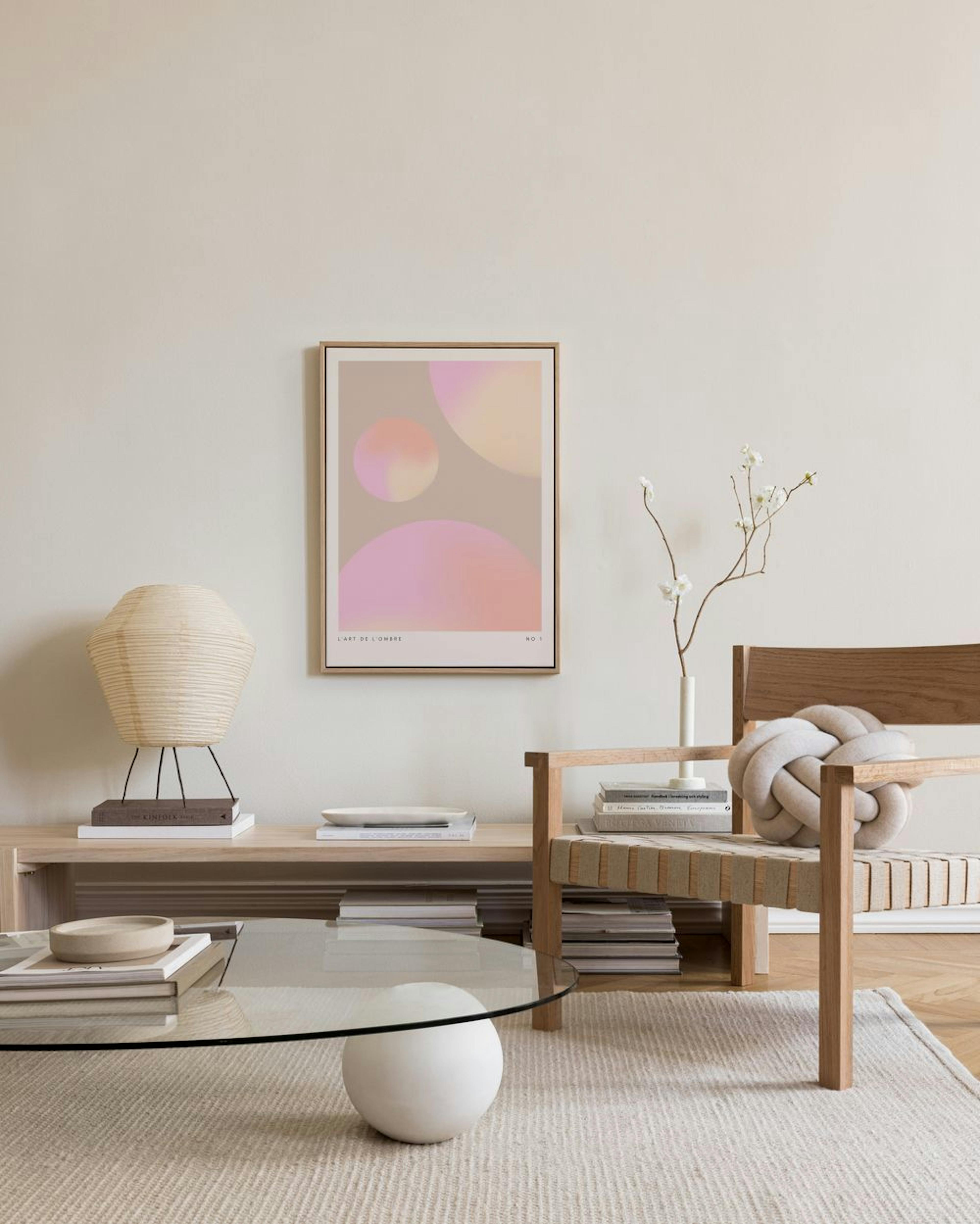 L’Art de l’Ombre No1 Leinwandbild