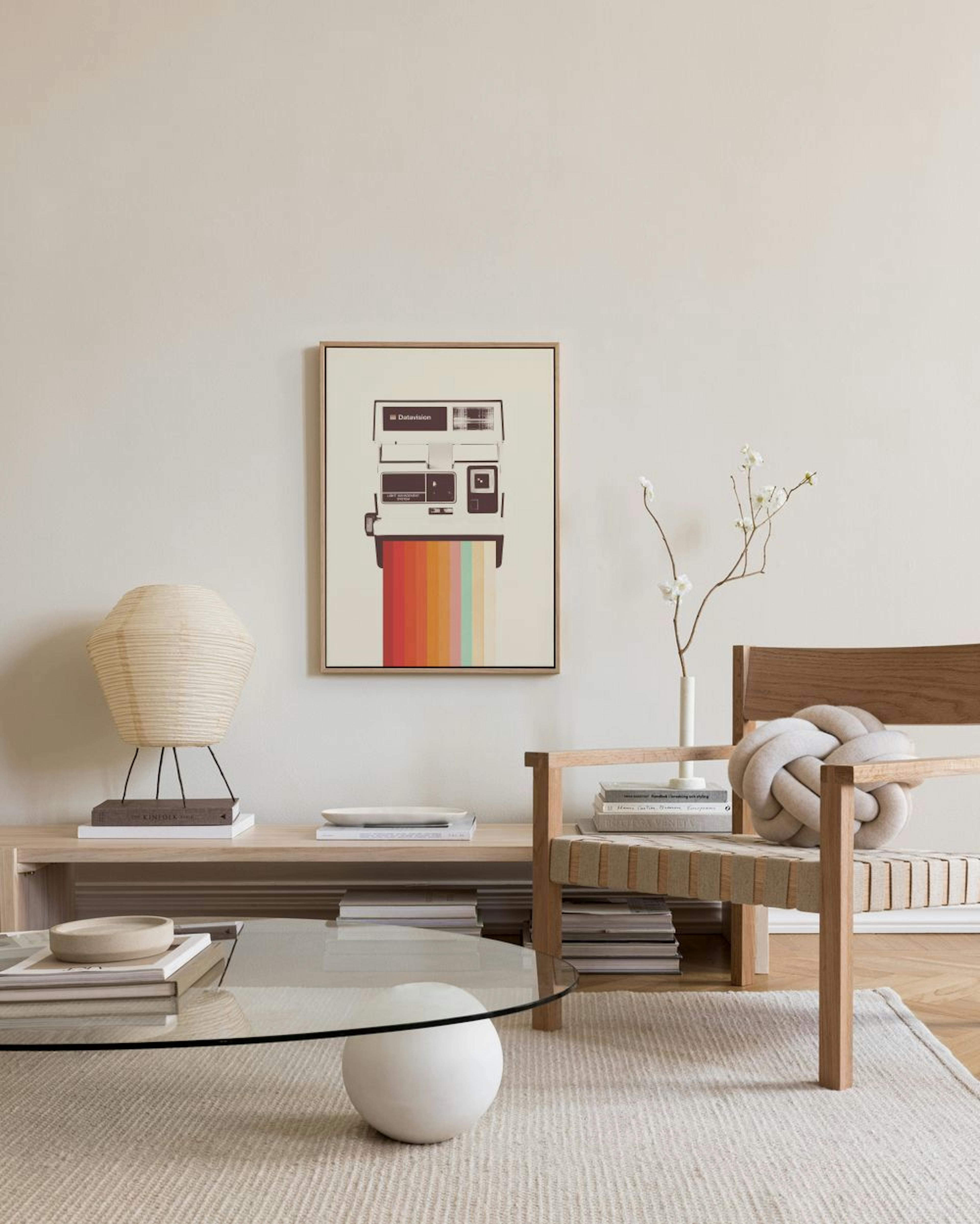 Florent Bodart - Instant Camera Rainbow Lienzo