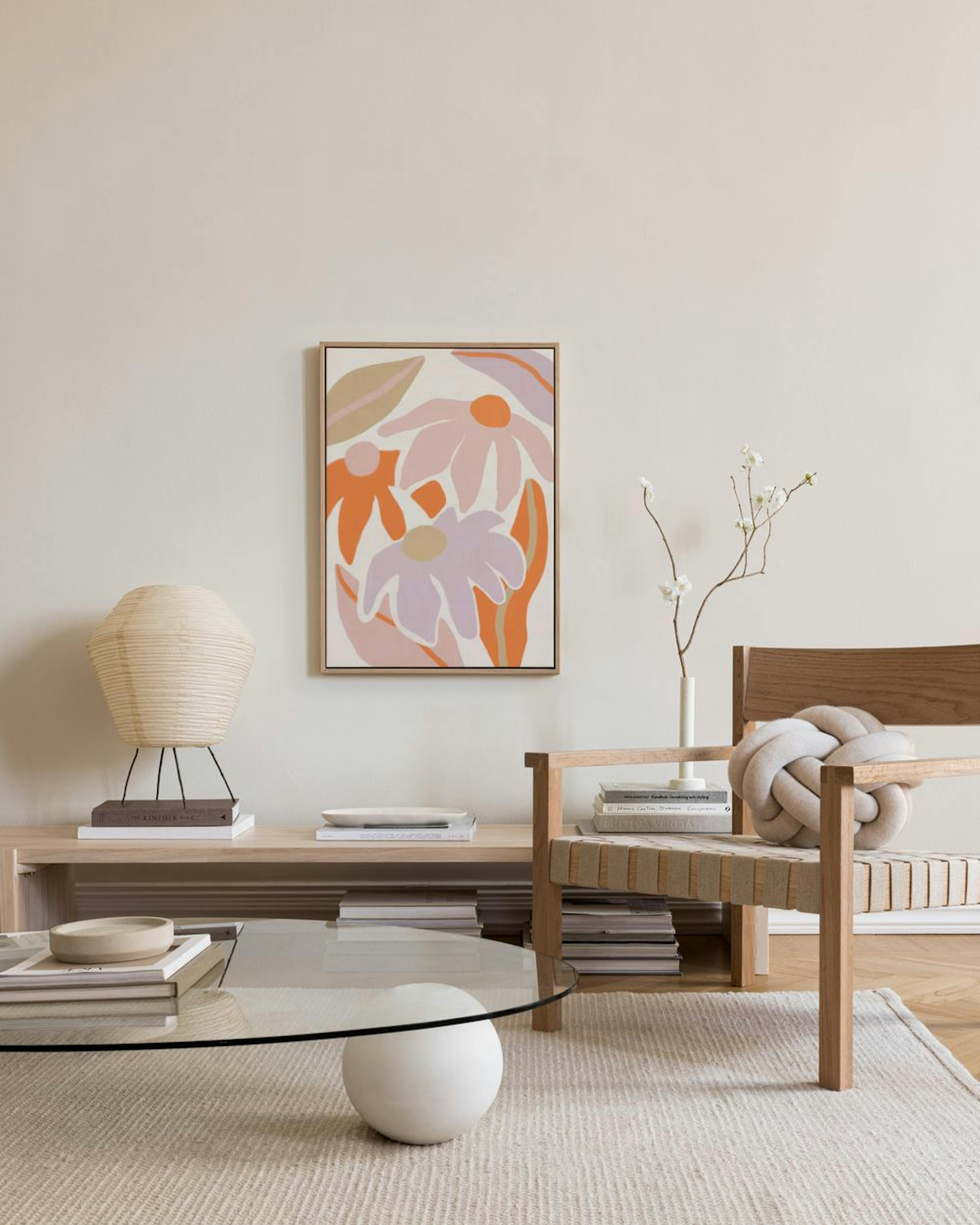 Flowerbed Tableau sur toile