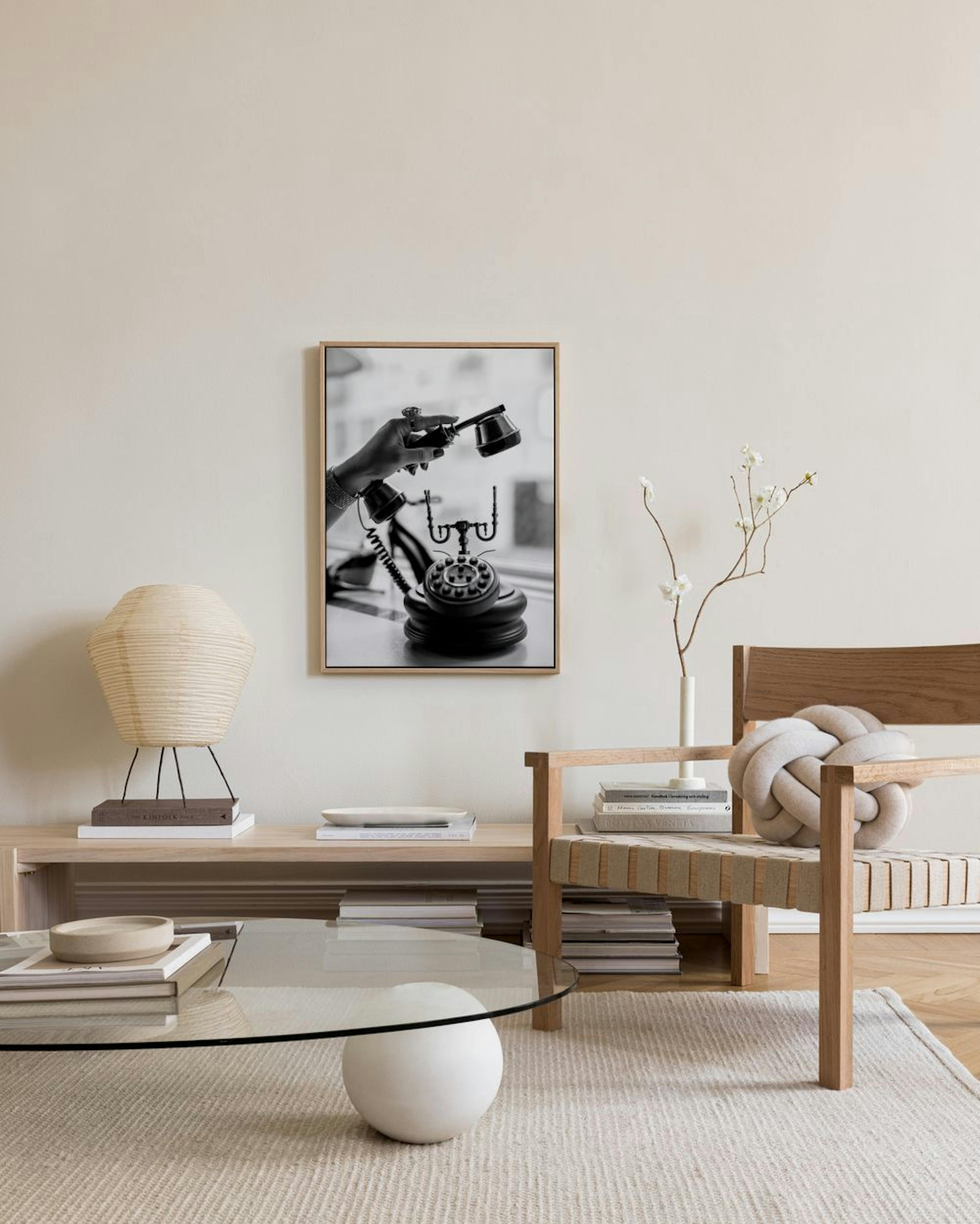 Vintage Call Tableau sur toile