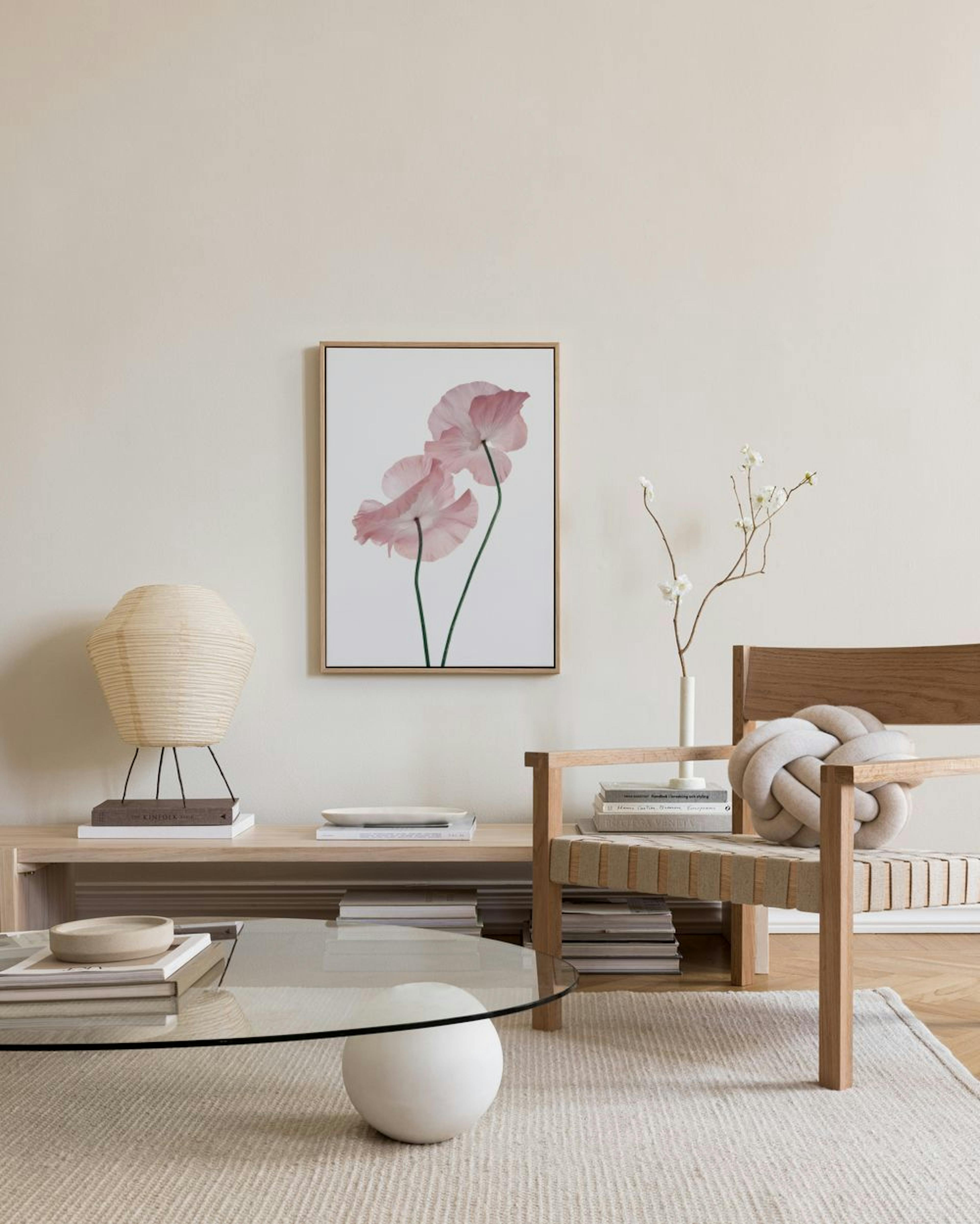 Pink Poppies Canvas print