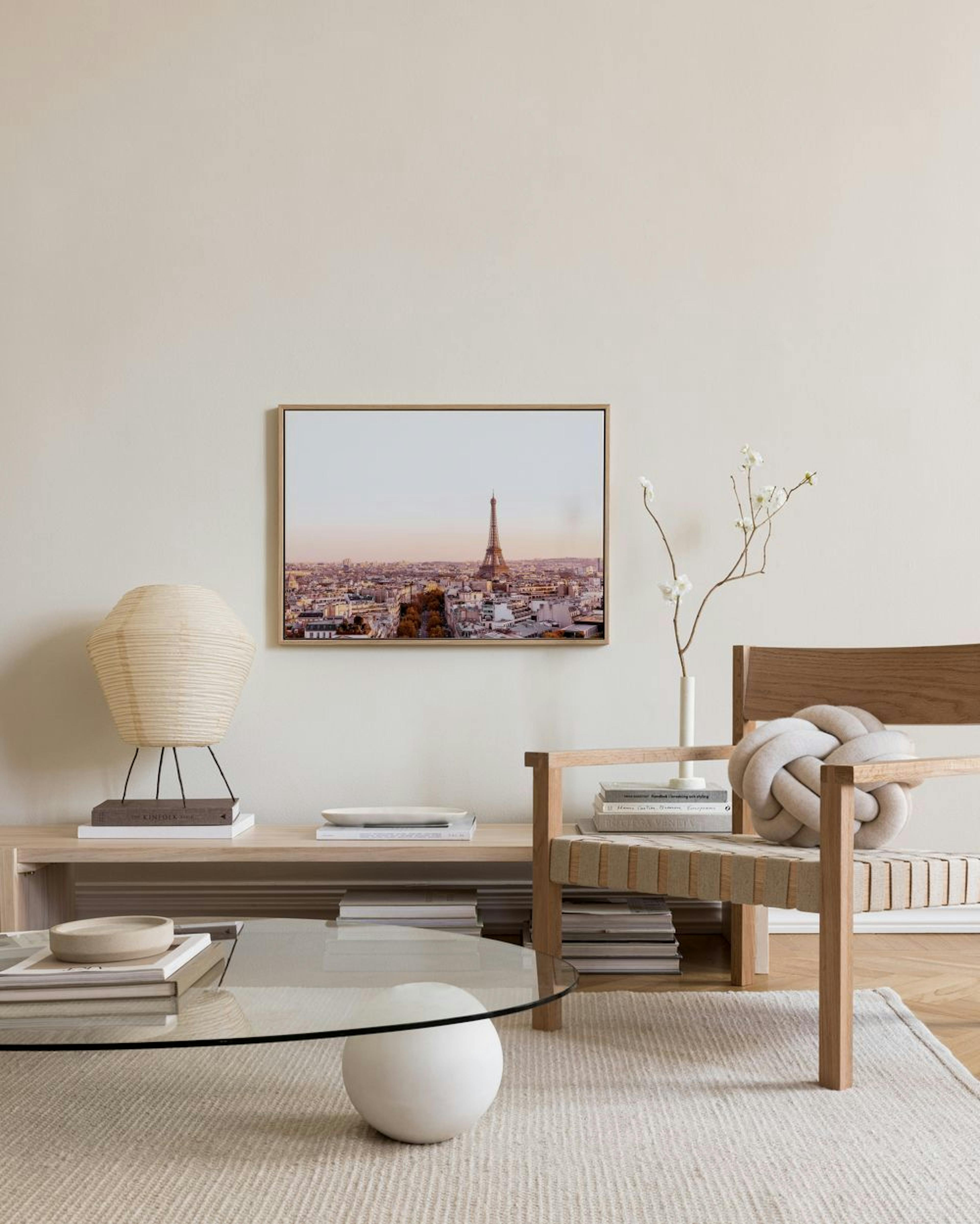 Paris Dawn Canvas print