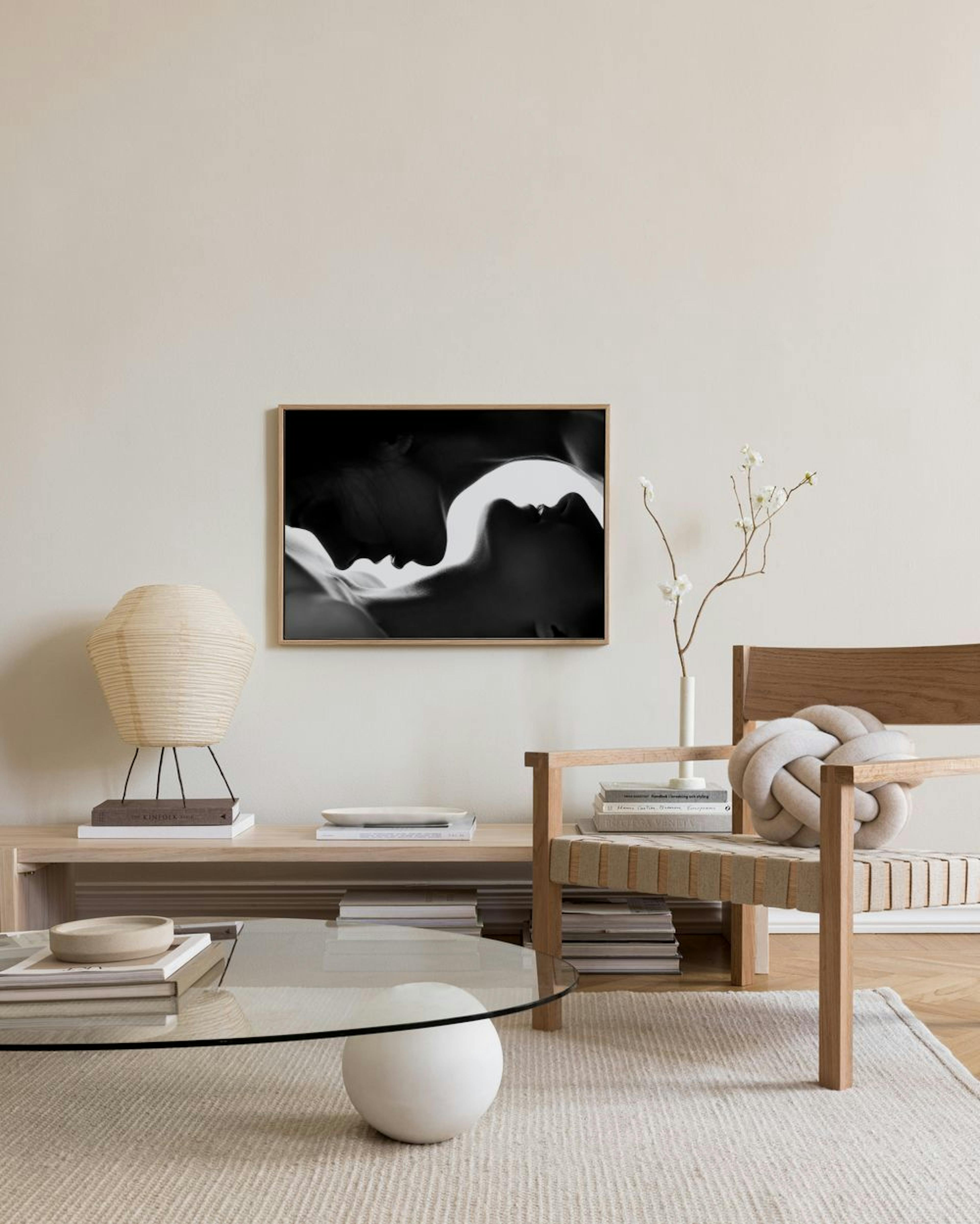 Kiss On The Neck Tableau sur toile