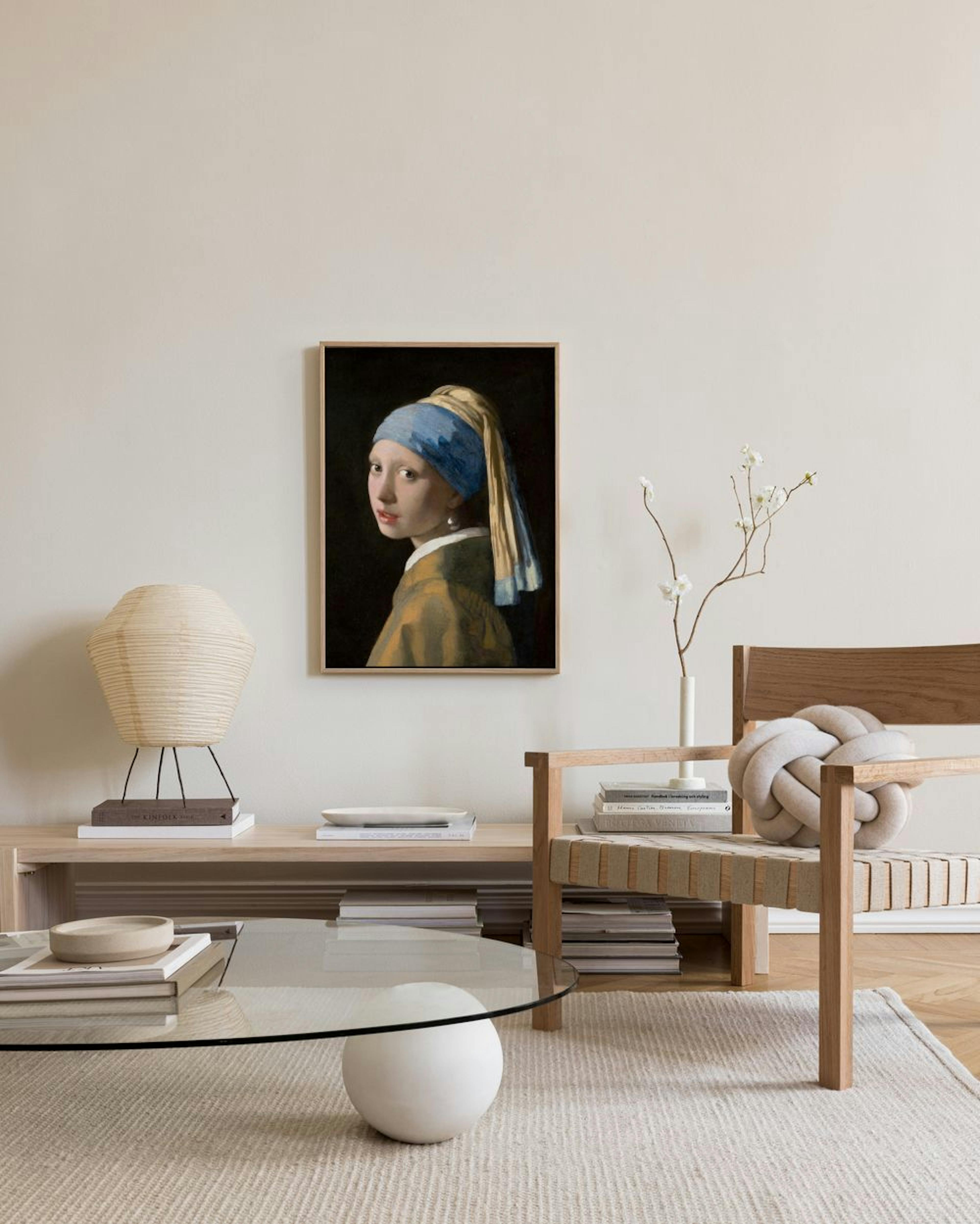 Johannes Vermeer - Girl with a Pearl Earring obraz na plátně