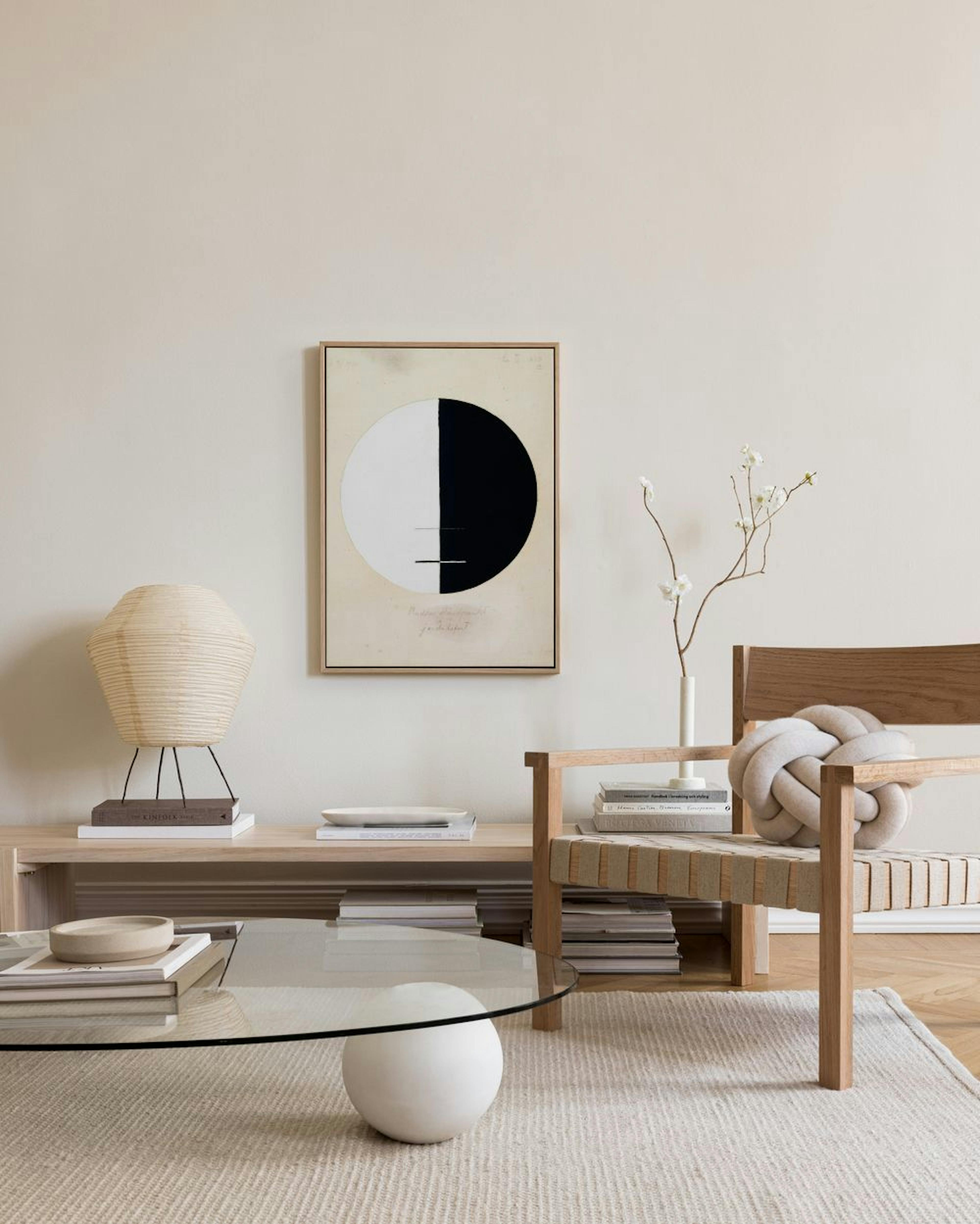 Leinwandbild - Buddha´s standpoint in the earthly life, No.3A by Hilma Af Klint