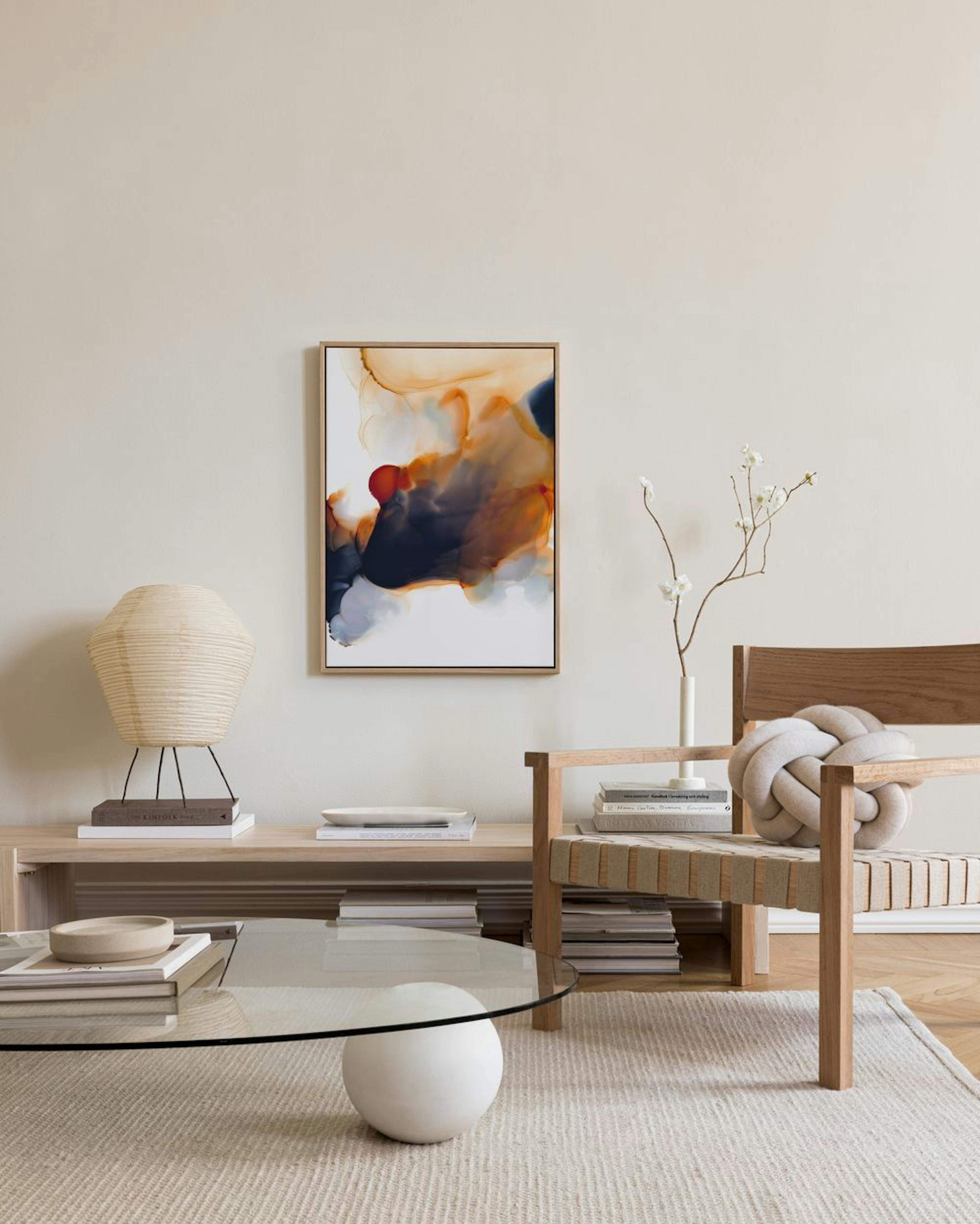 Abstract Color Flow No2 Canvas