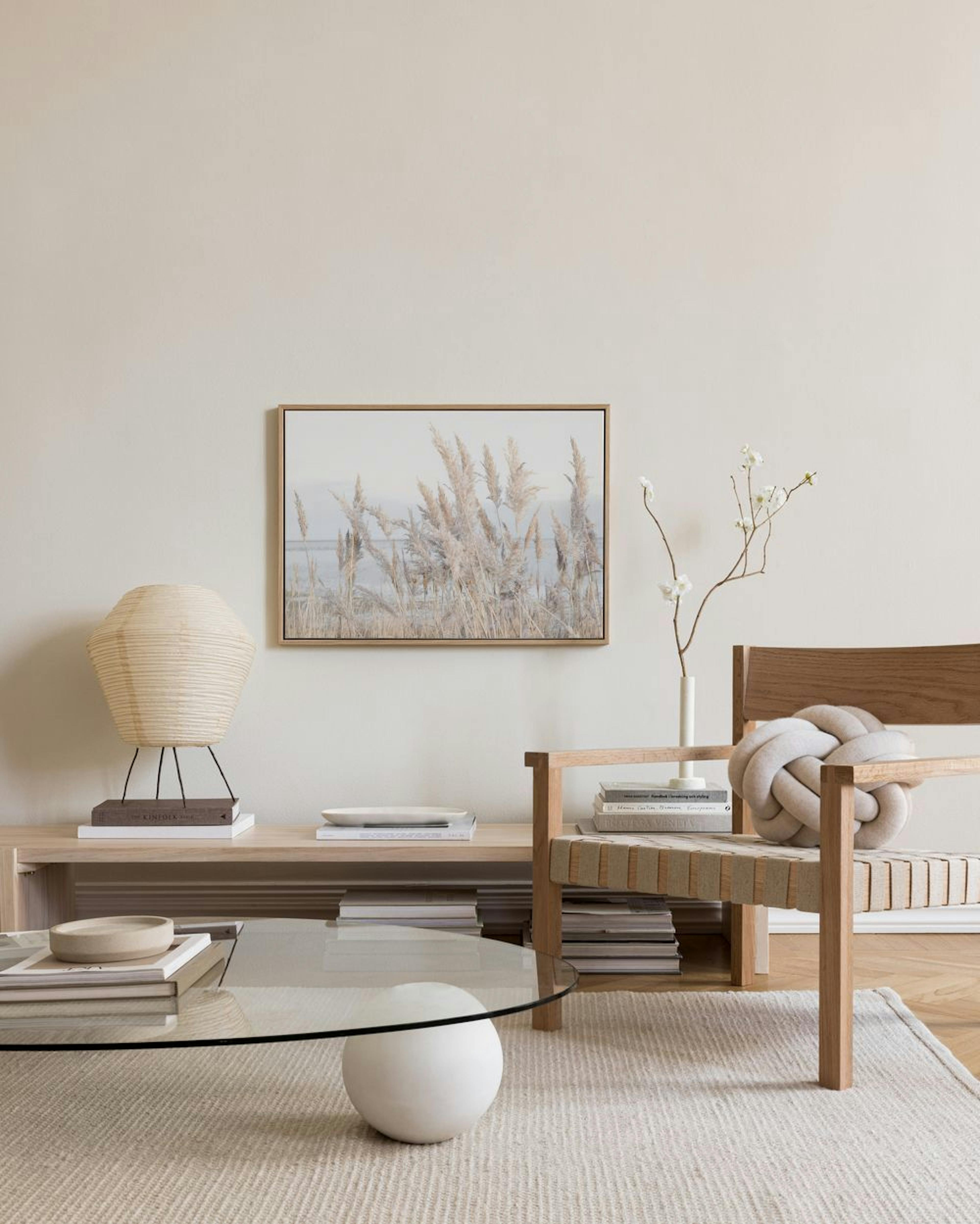 Reeds by the Sea Canvas
