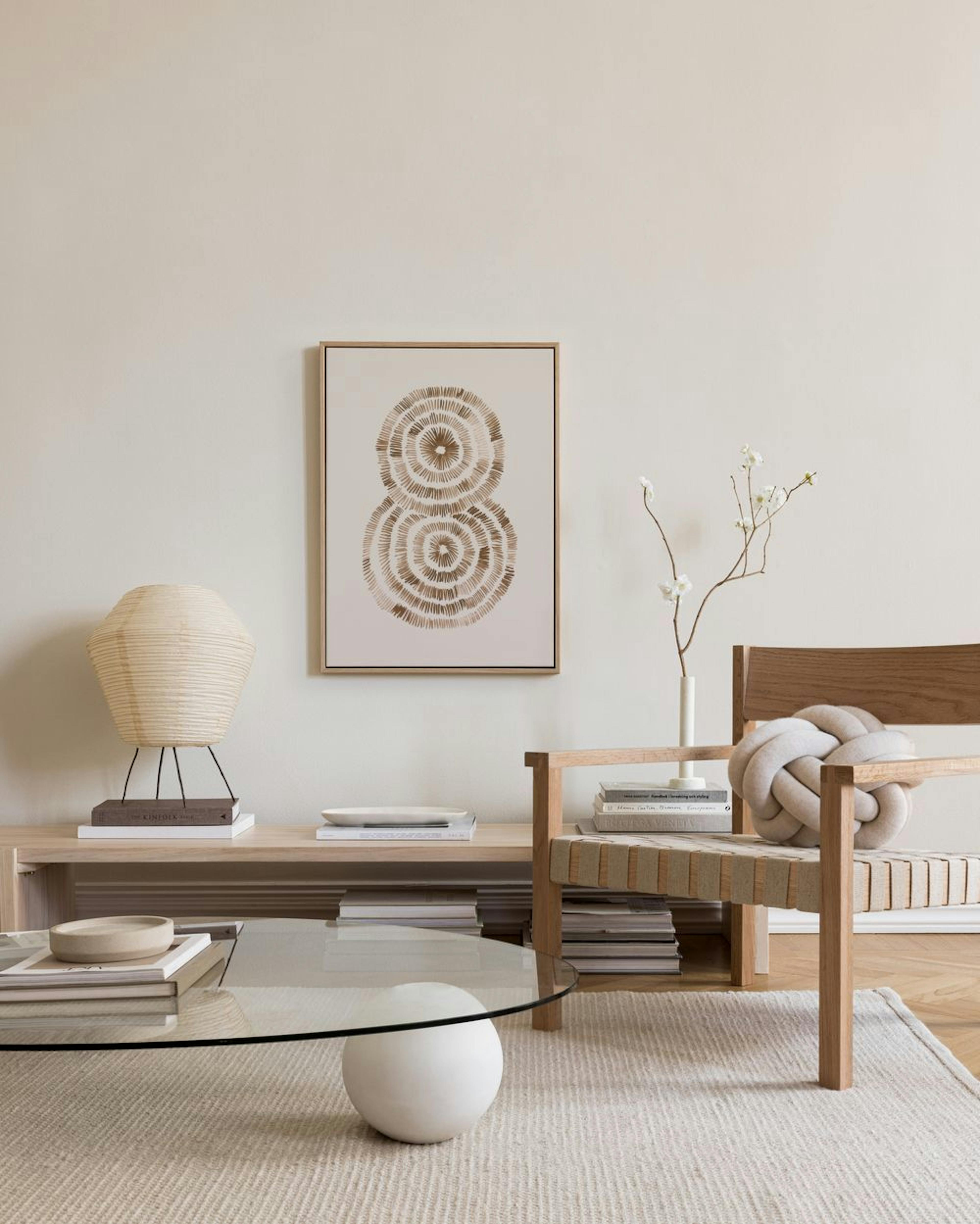 Pom Pom Shapes Canvas print