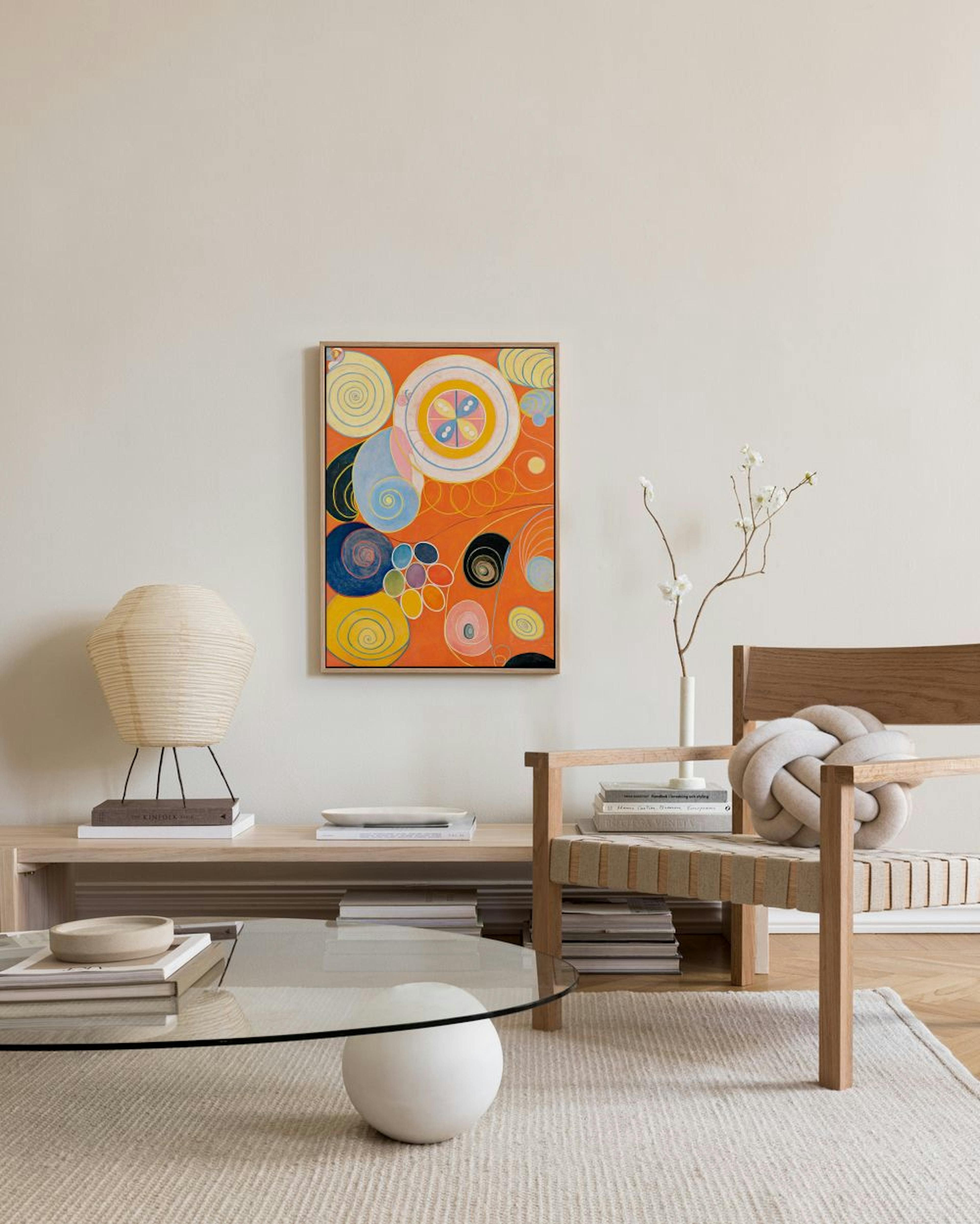 Leinwandbild - Hilma Af Klint - The Ten Largest, No. 3, Youth