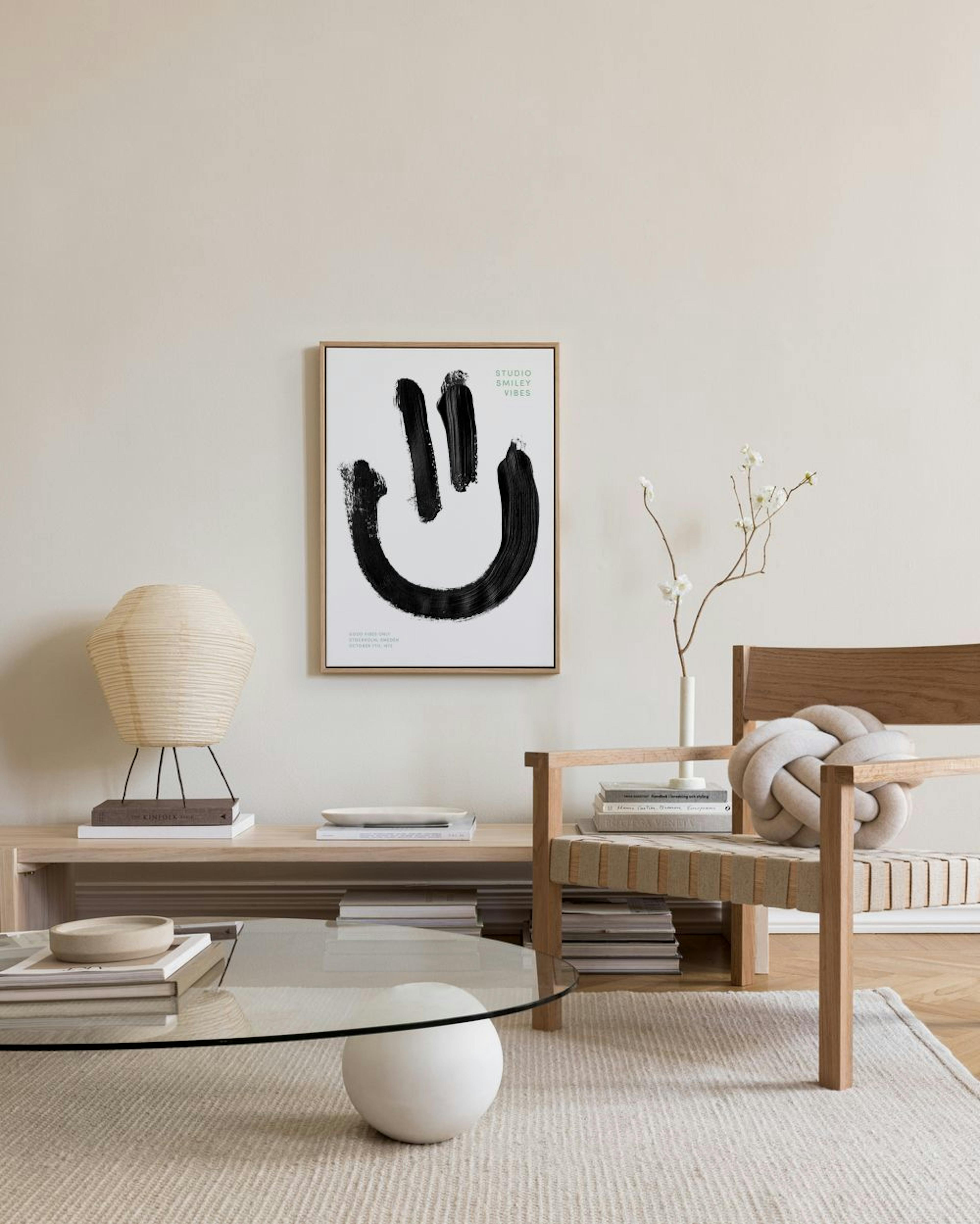 Smiley Vibe Leinwandbild