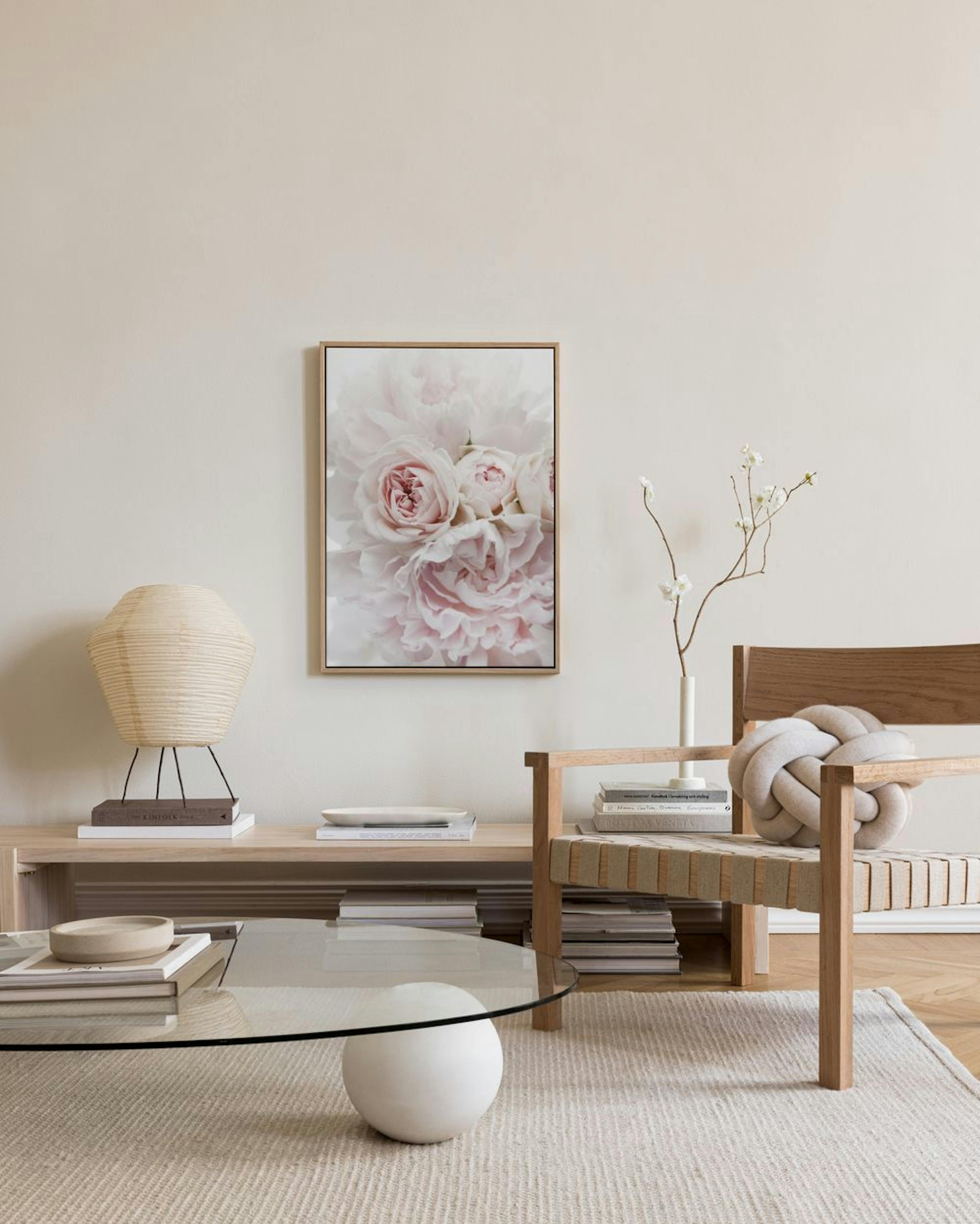 Peonies and Roses Canvas