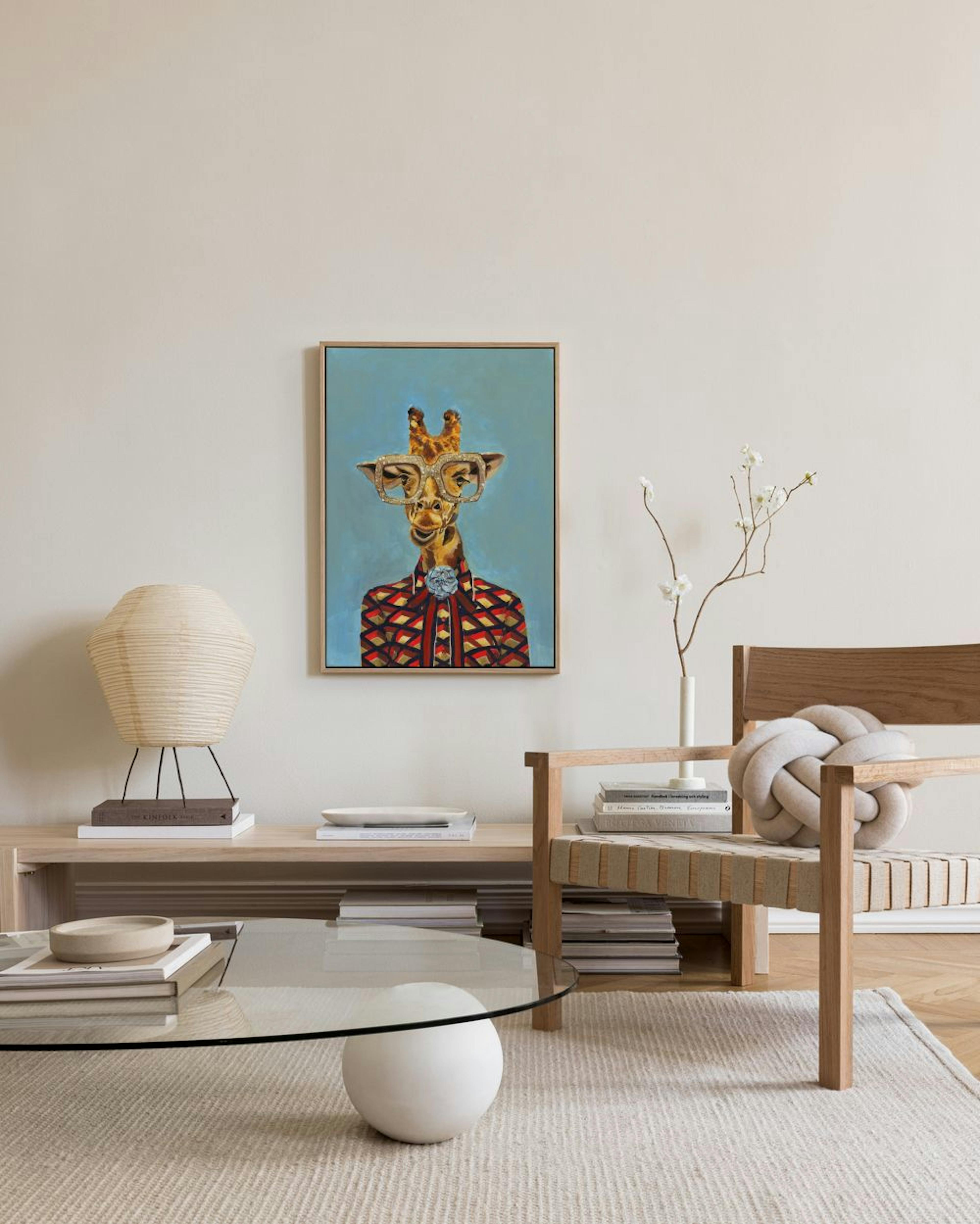 Heather Perry - Artsy Giraffe Lærred