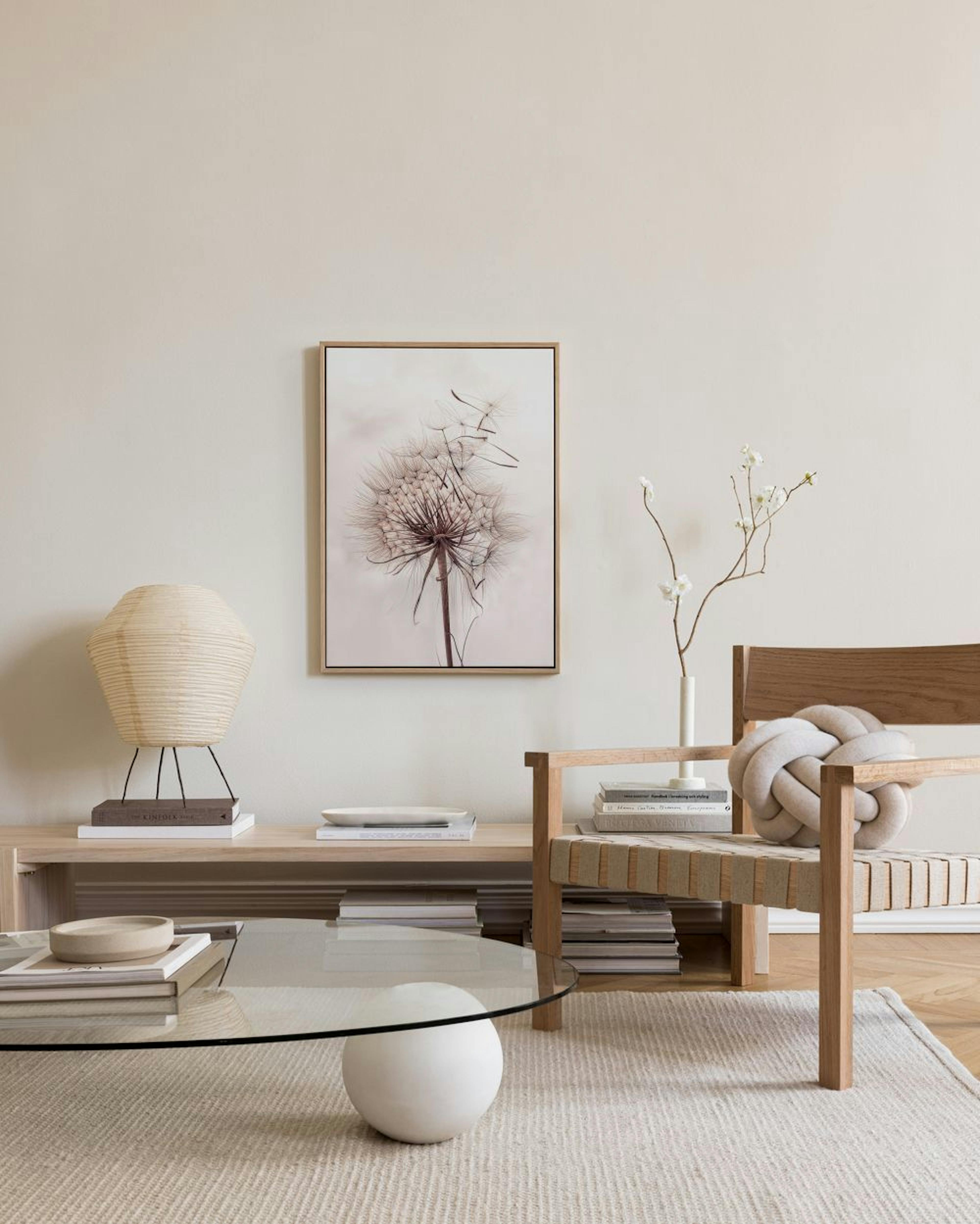 Delicate Dandelion Canvas print