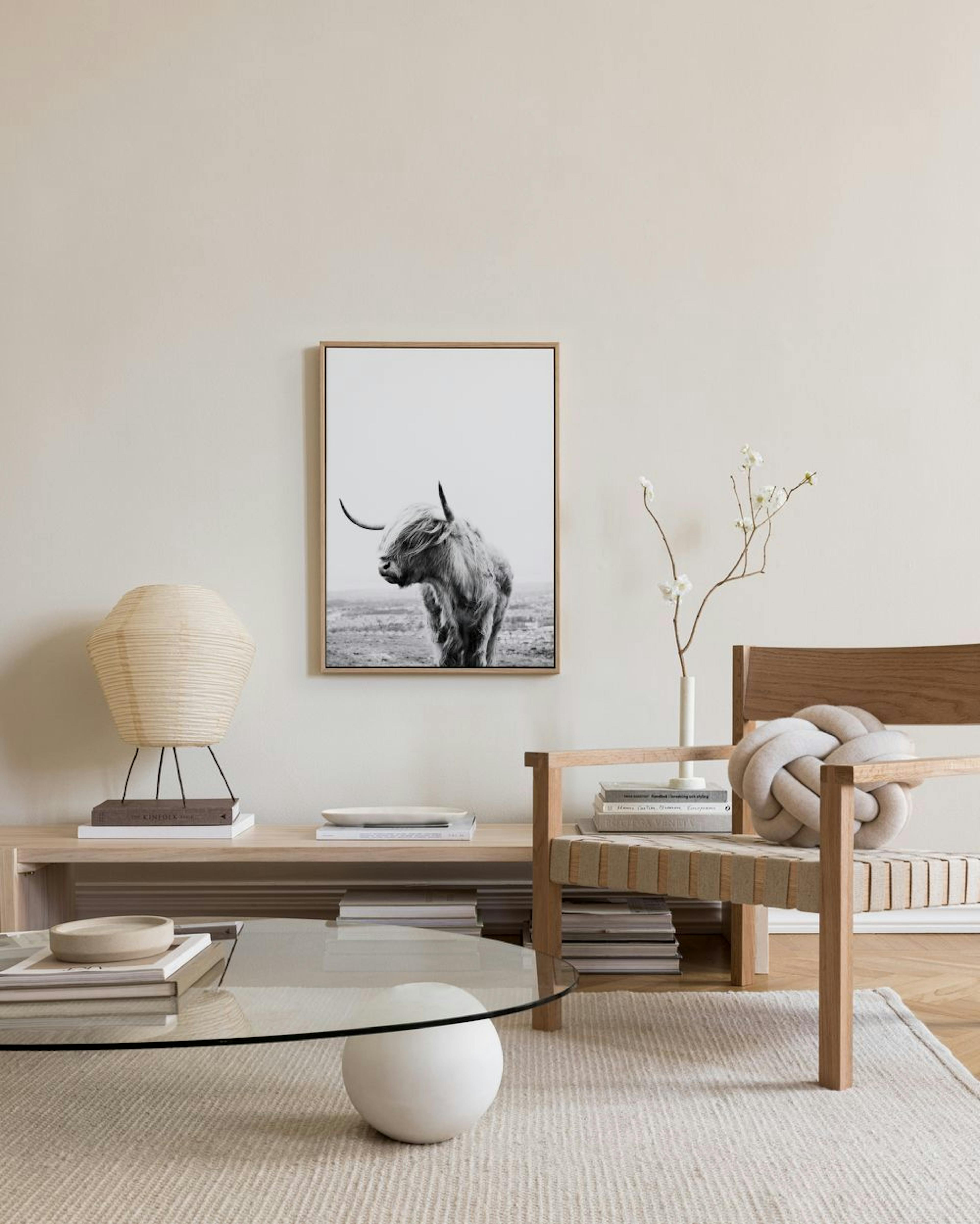 Highland Cow Canvas print