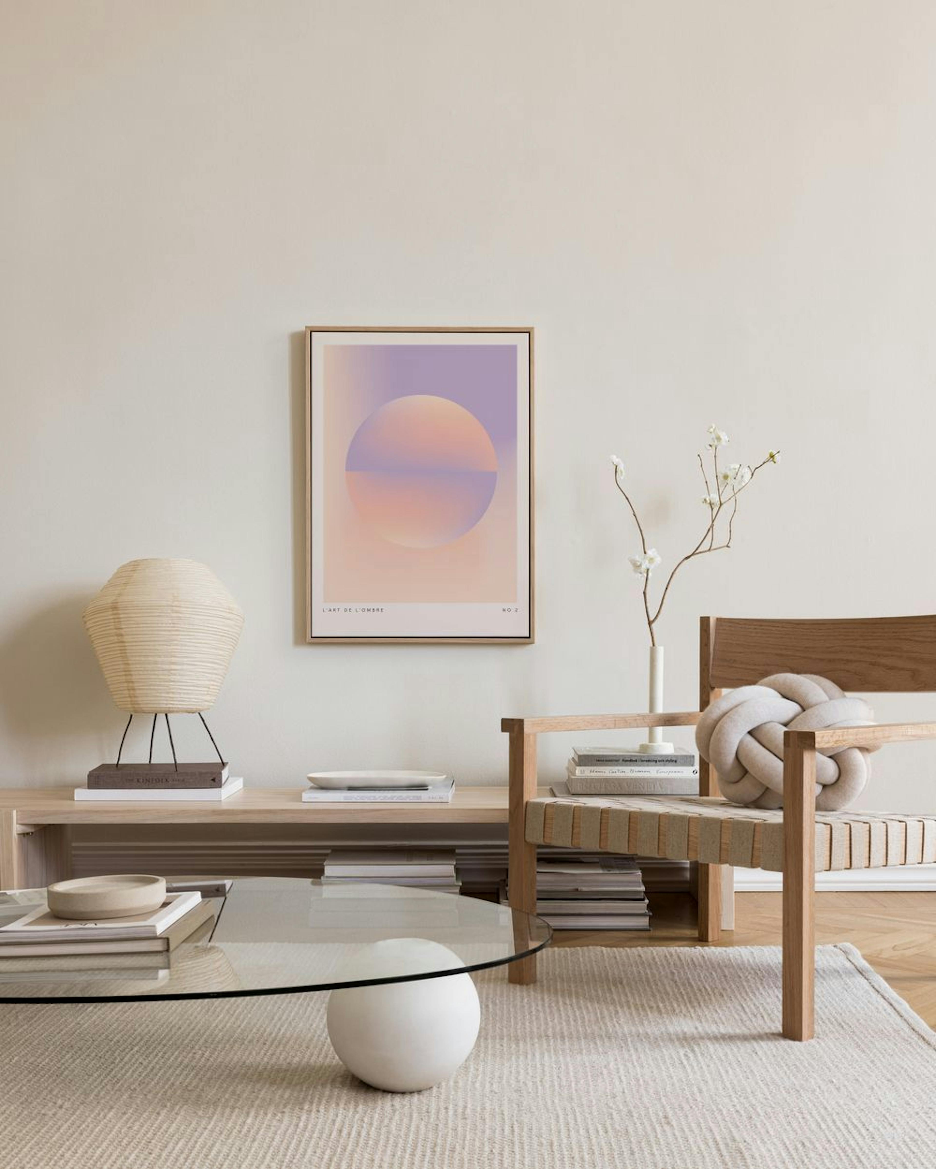 L’Art de l’Ombre No2 Leinwandbild