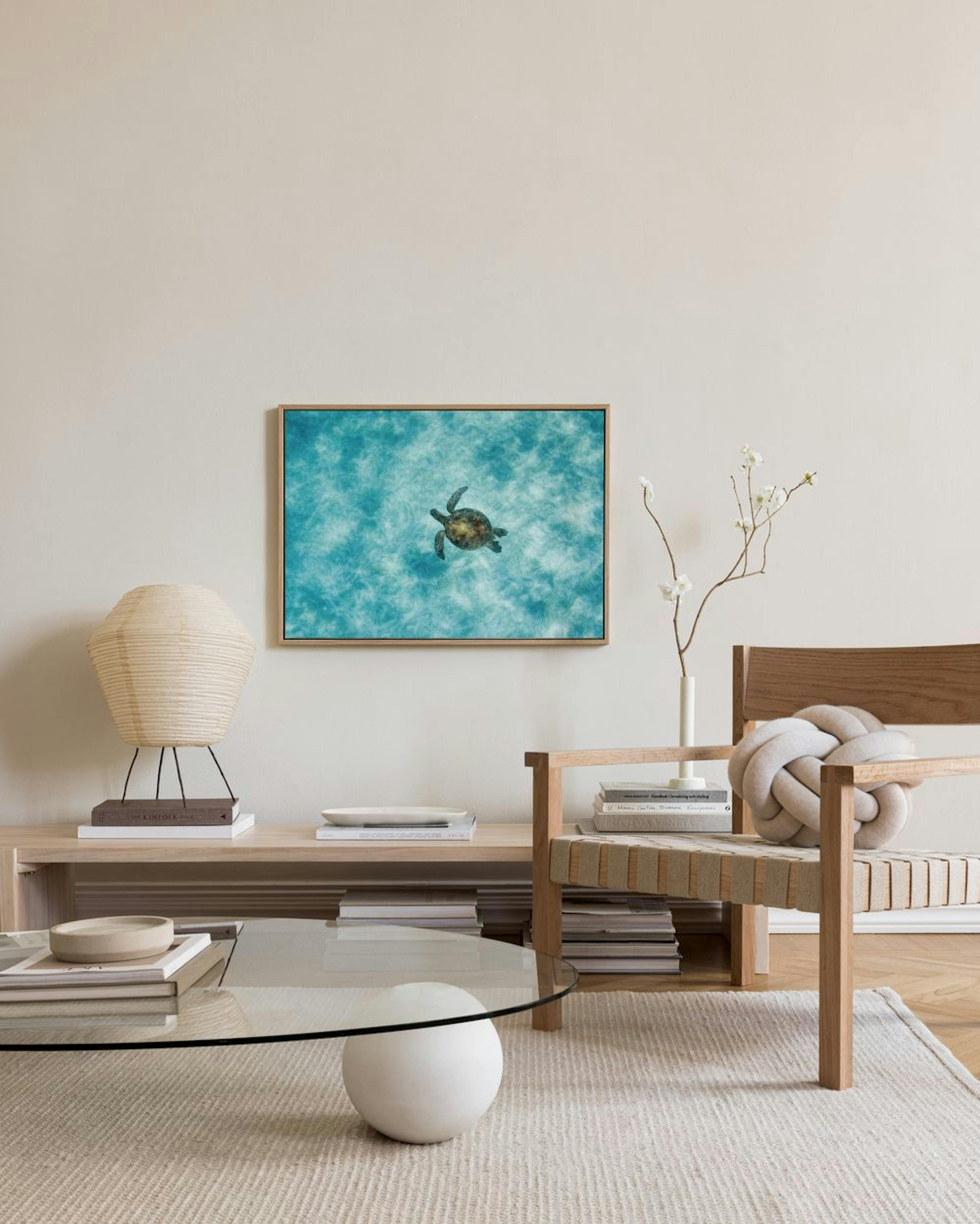 Green Sea Turtle Canvas print