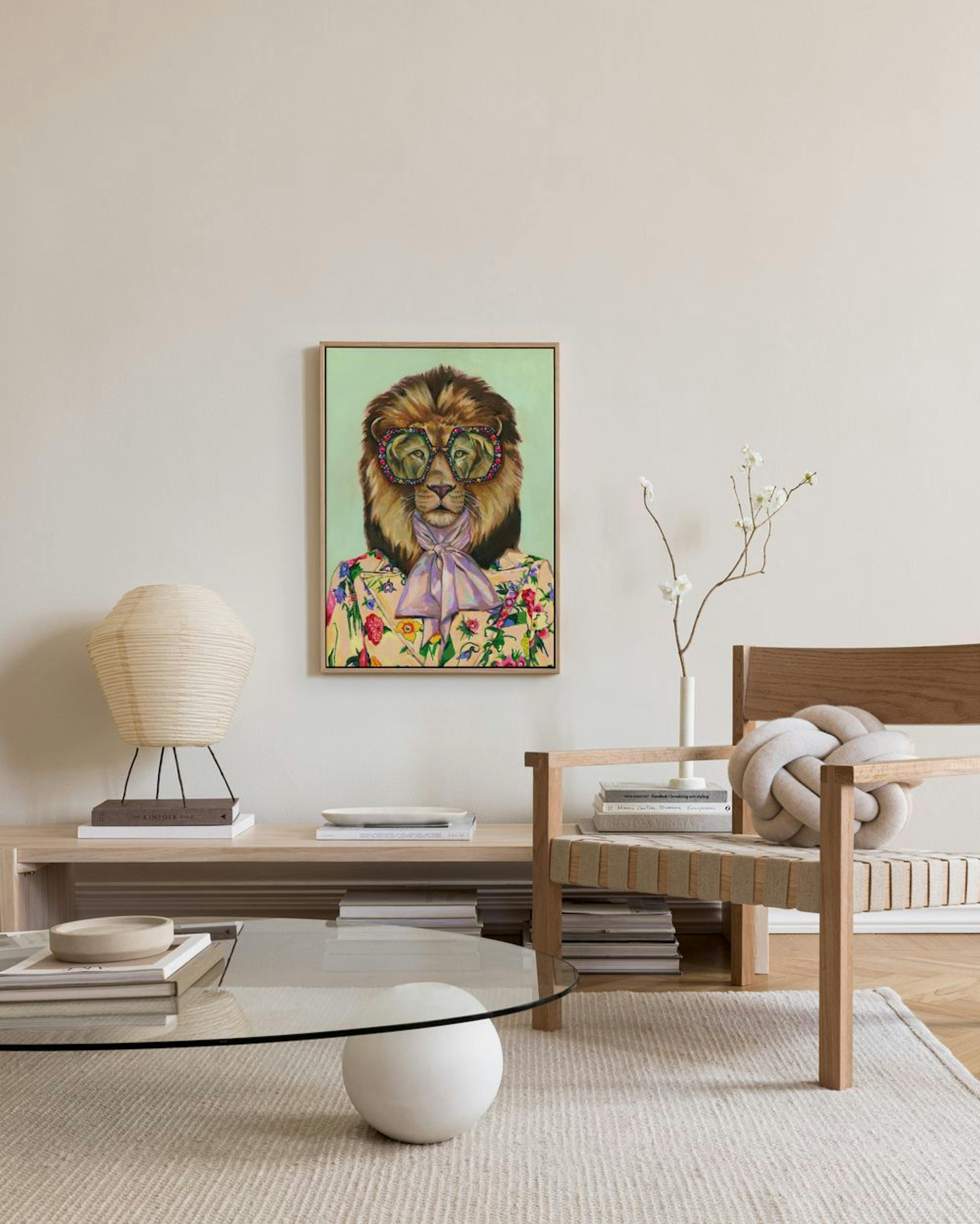 Heather Perry - Artsy Lion Toile