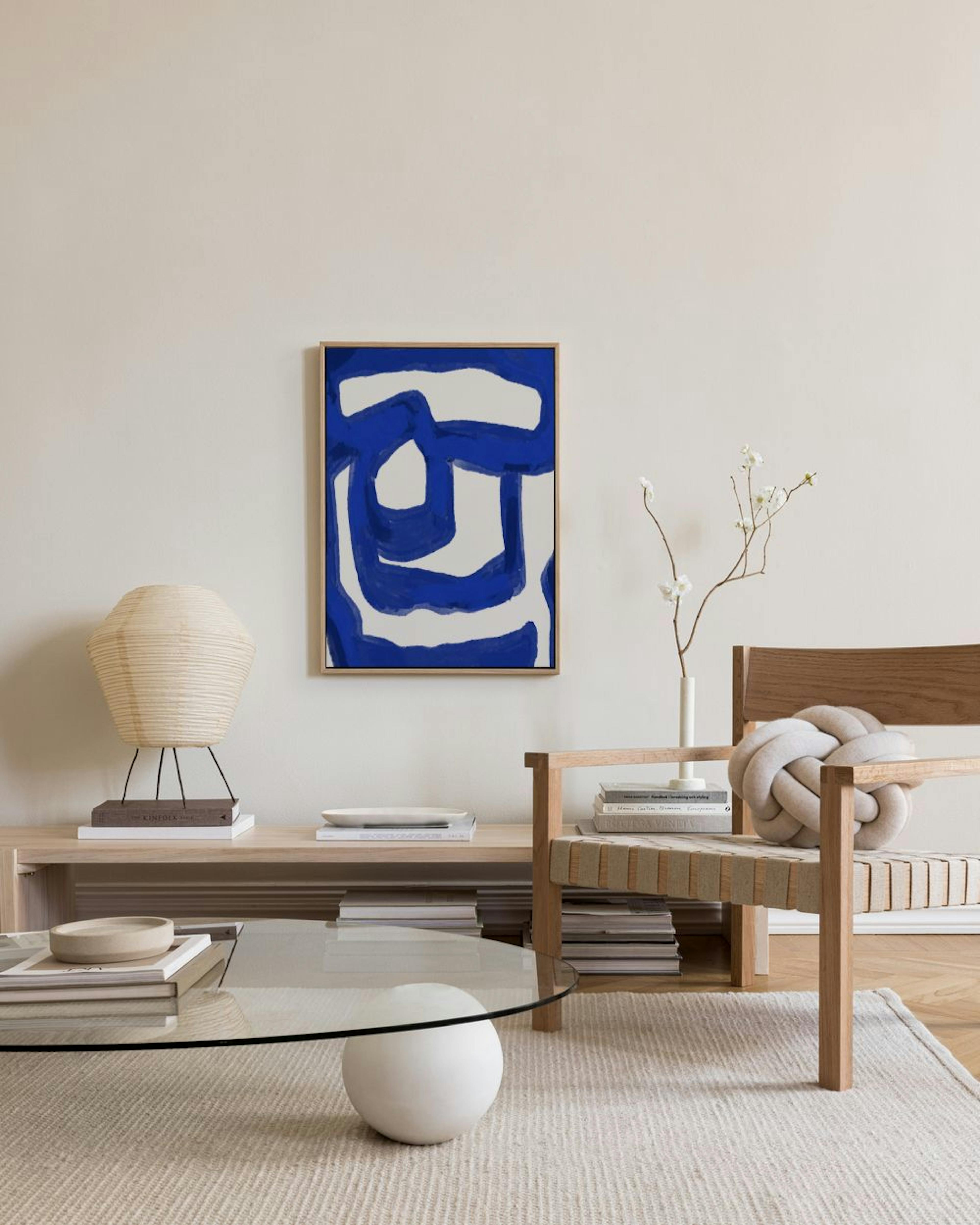 Un Po' Di Blu No2 Canvas