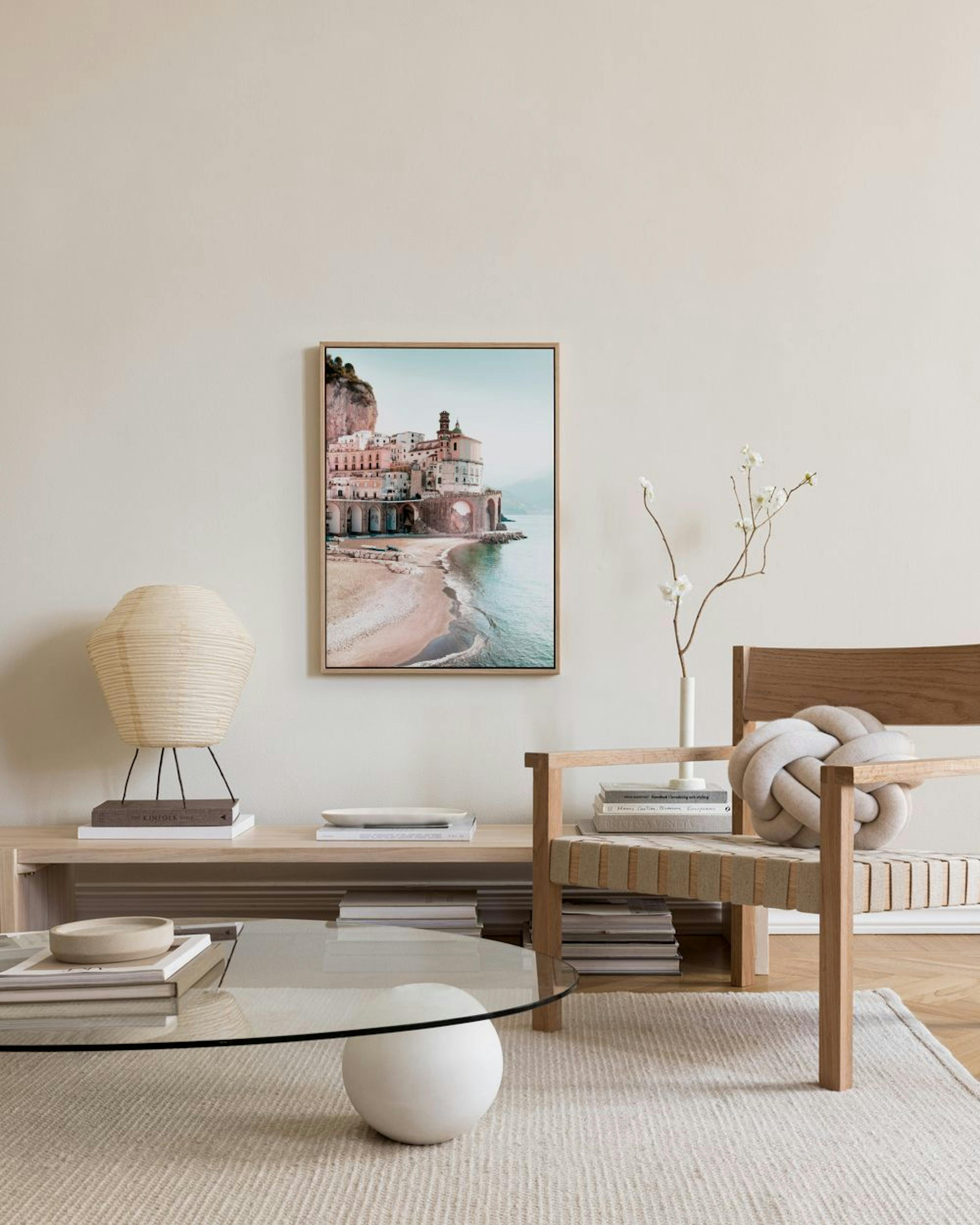 Amalfi Cityscape Canvas print