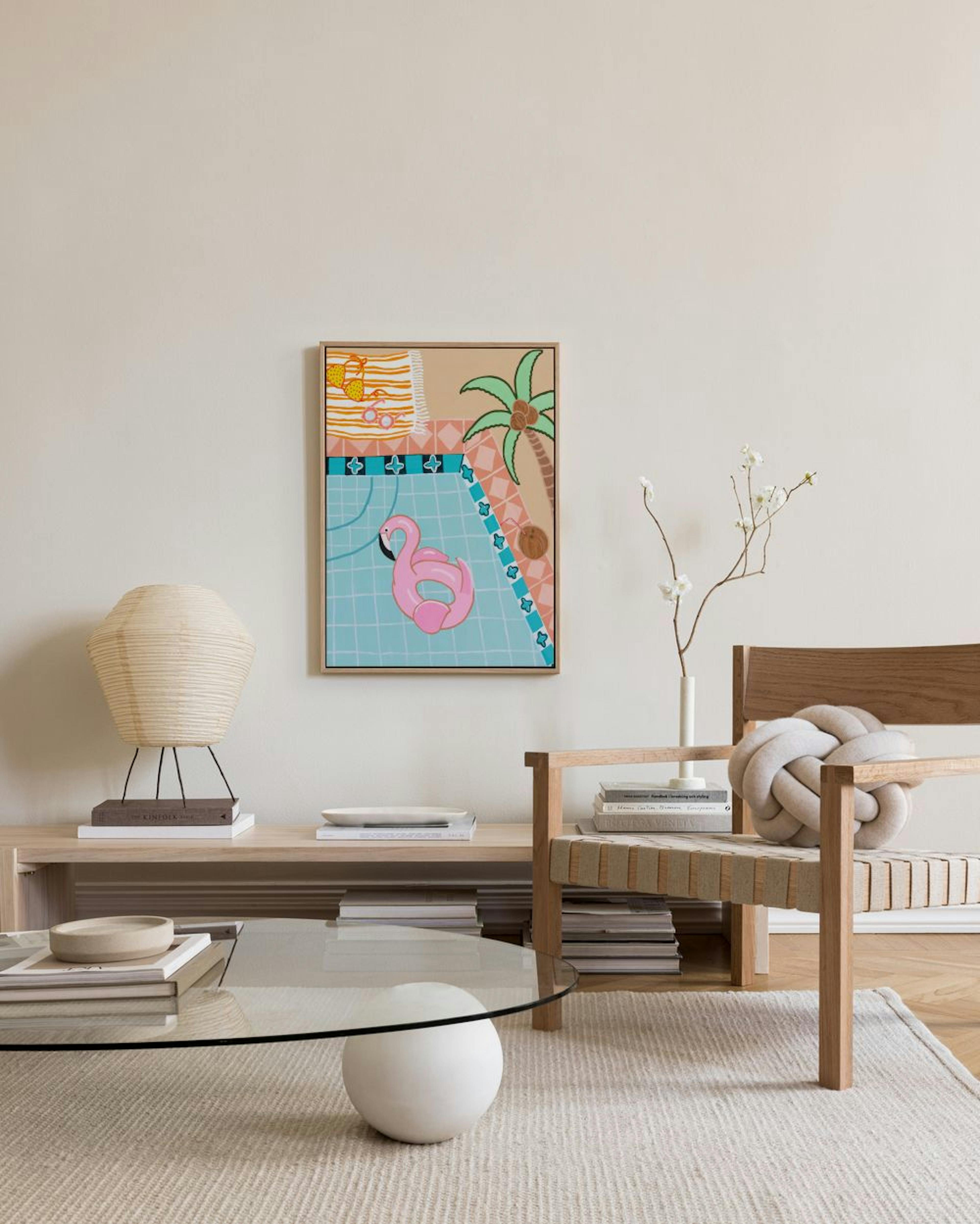 Britty Flynn - Palm Springs No2 Leinwandbild