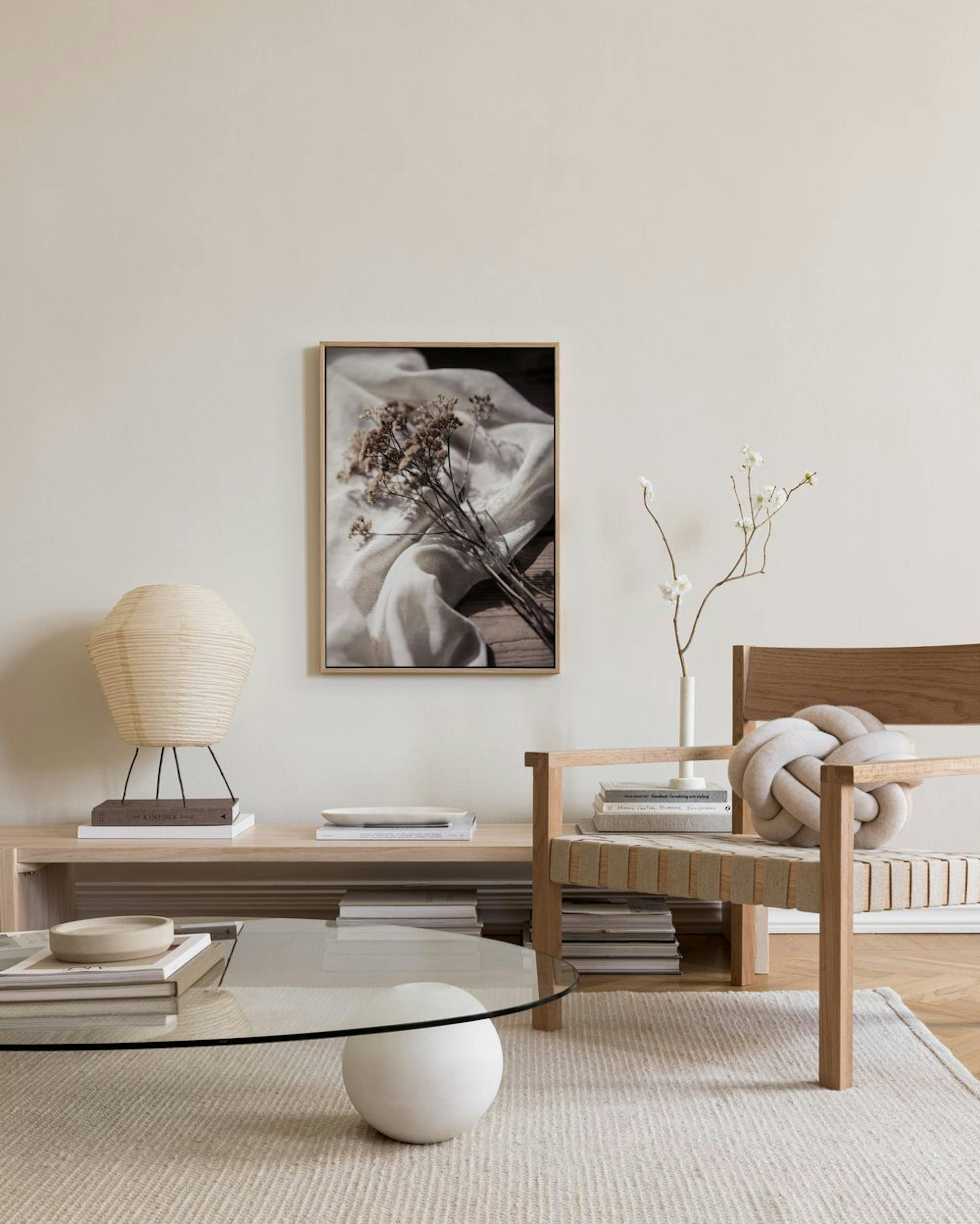 Dried Bed Canvas print