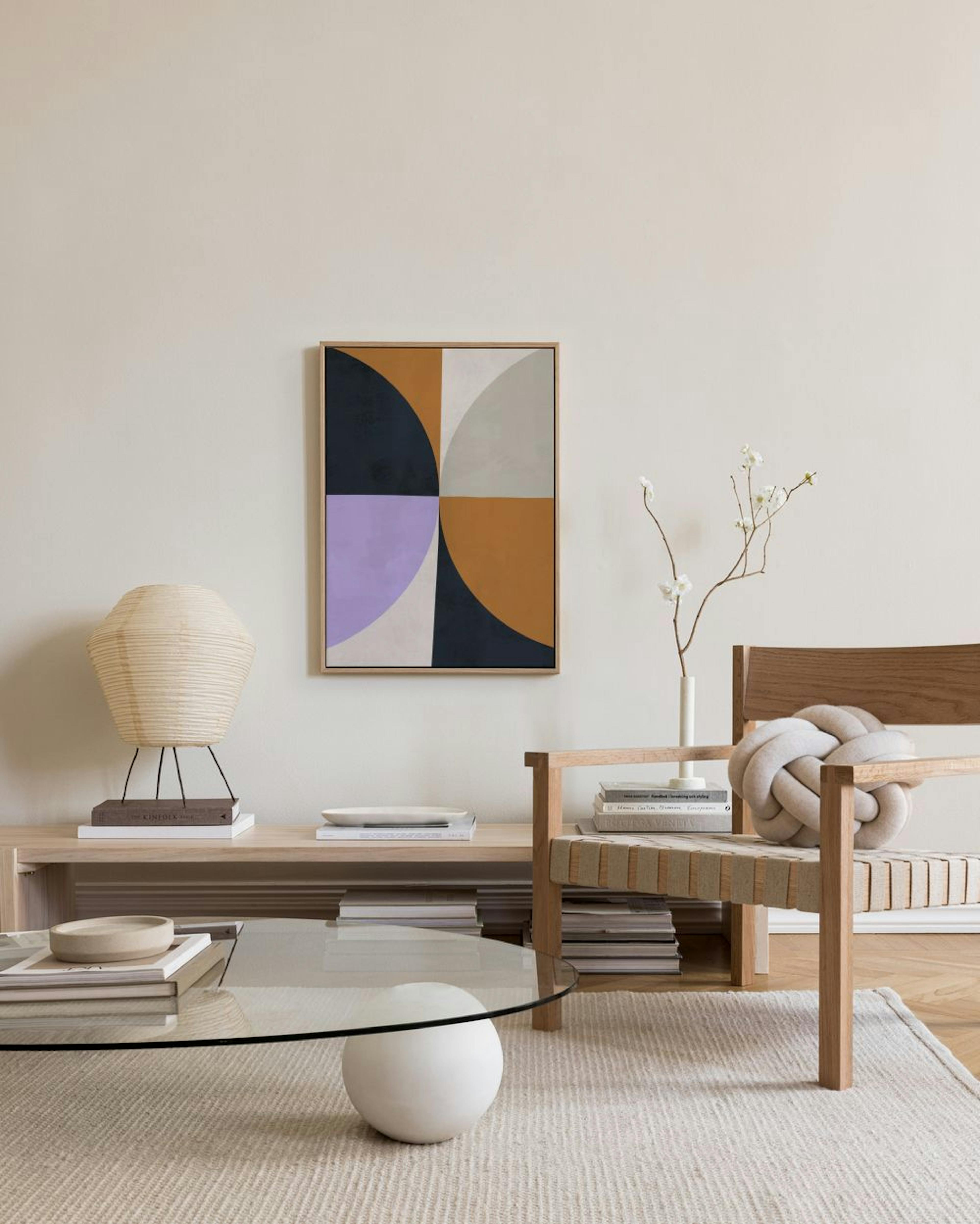 Irregular Shapes No1 Stampa su Tela