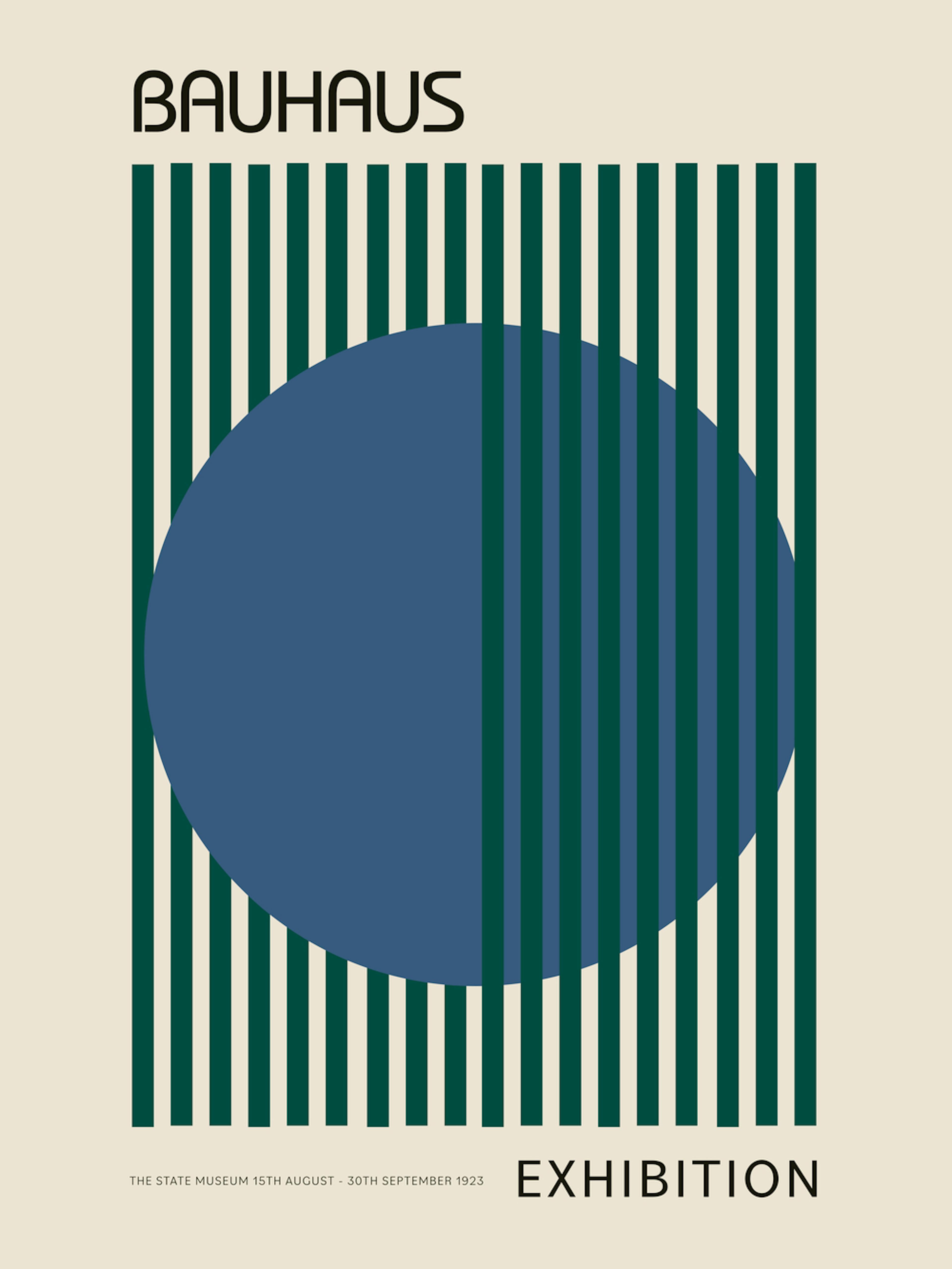 Bauhaus Exhibition Canvas