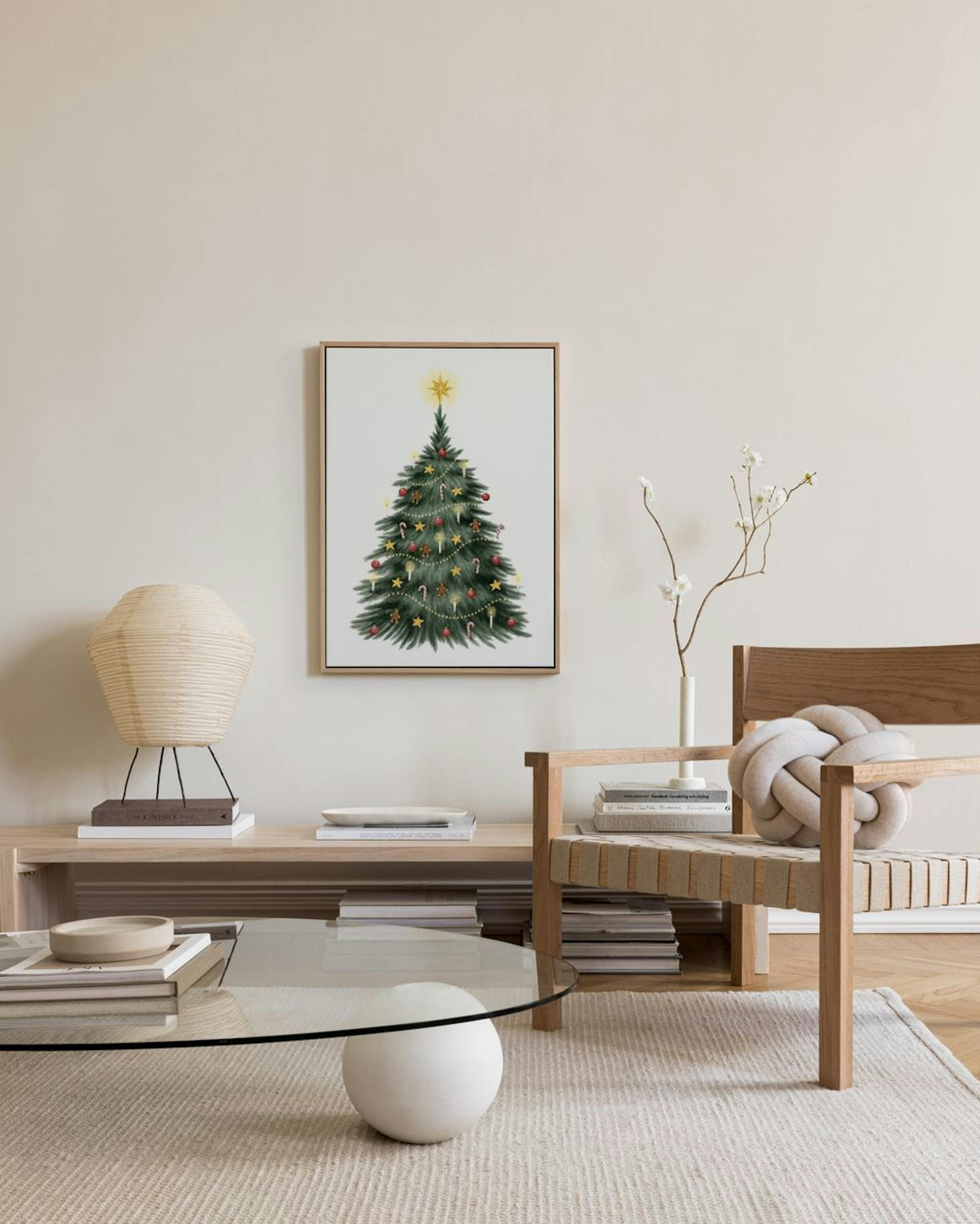 Christmas Tree Canvas print