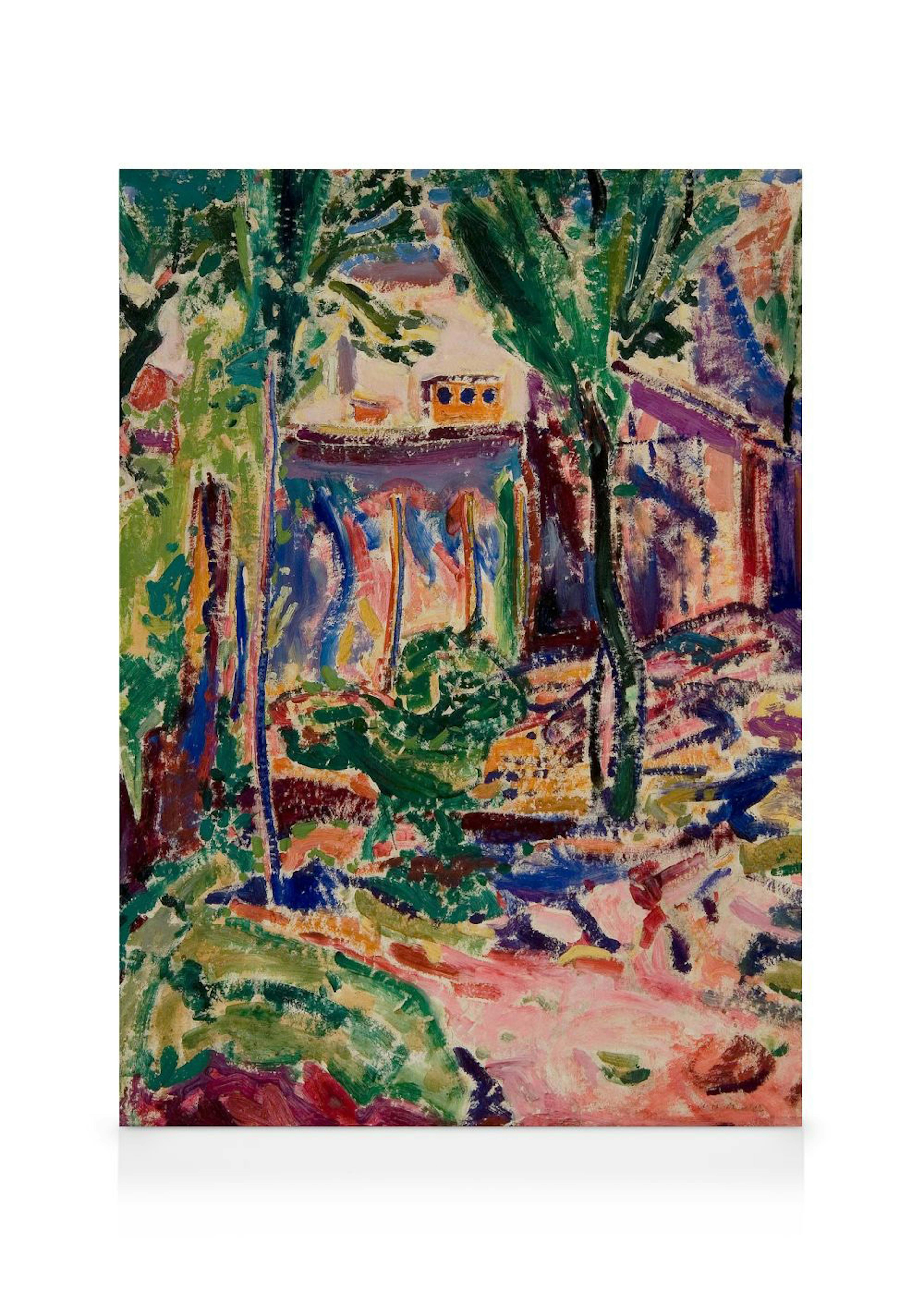 Alfred Henry Maurer - Landscape with House Lærred 0