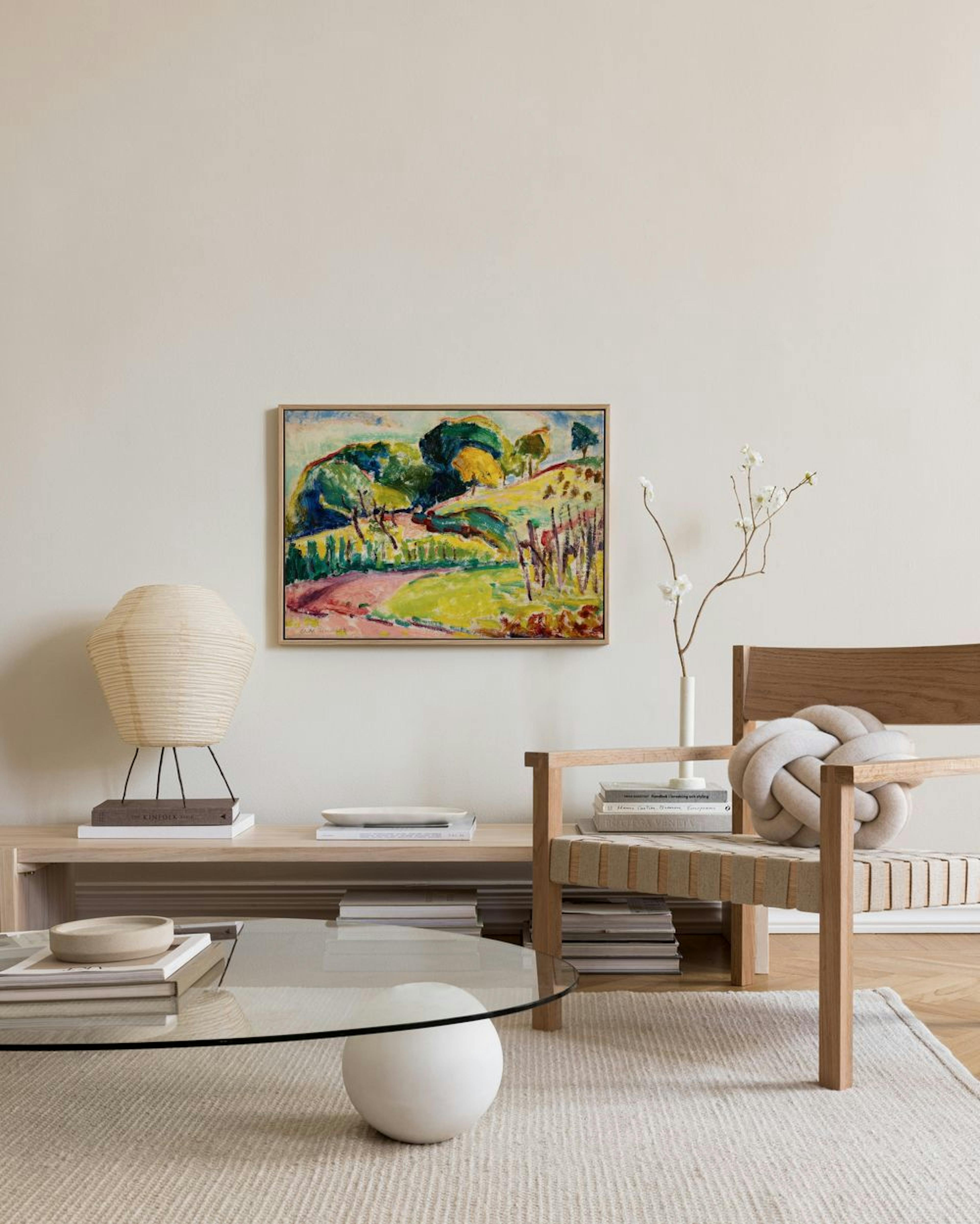 Alfred Henry Maurer - Hills Canvas print