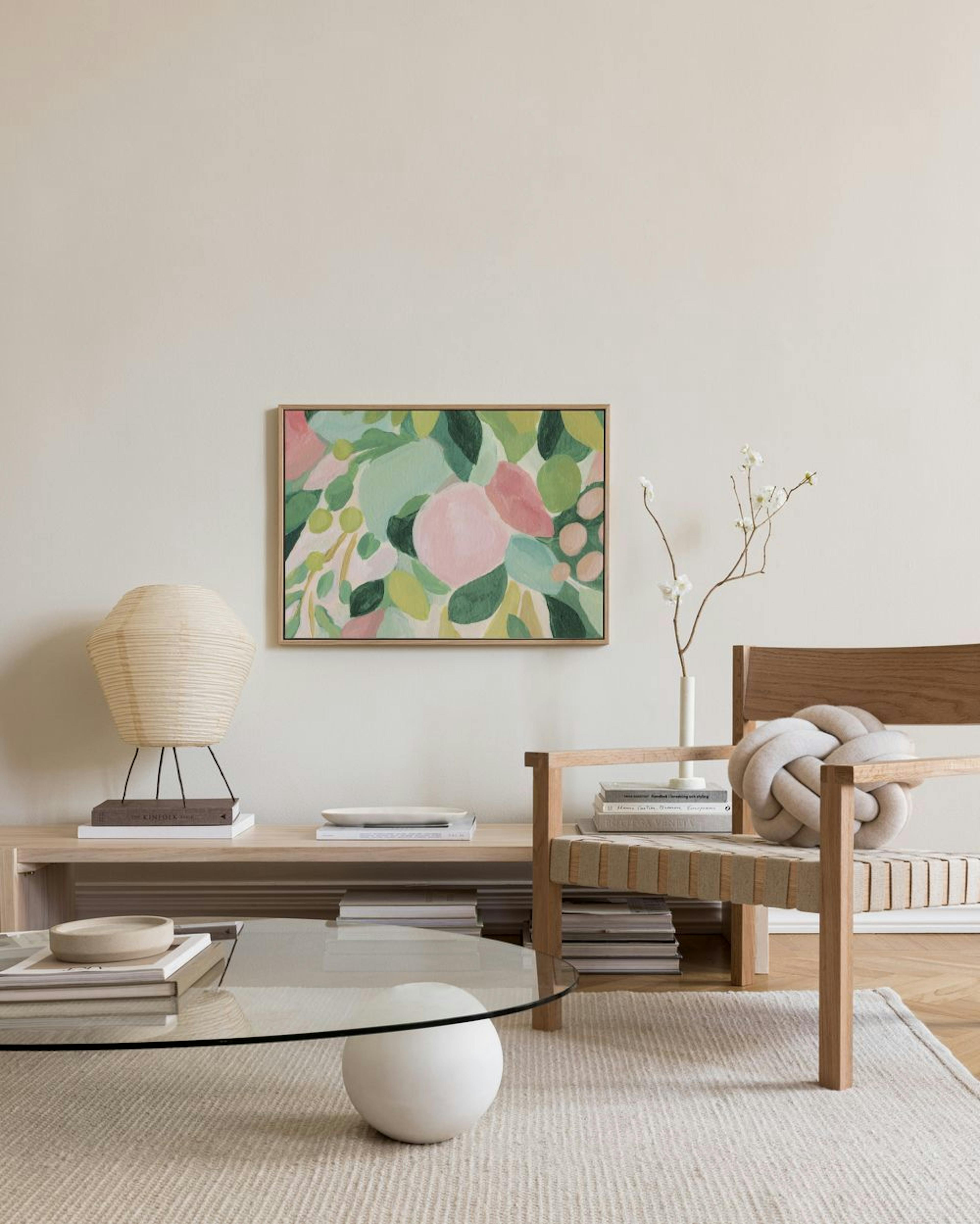 Acrylic Botanical Leinwandbild