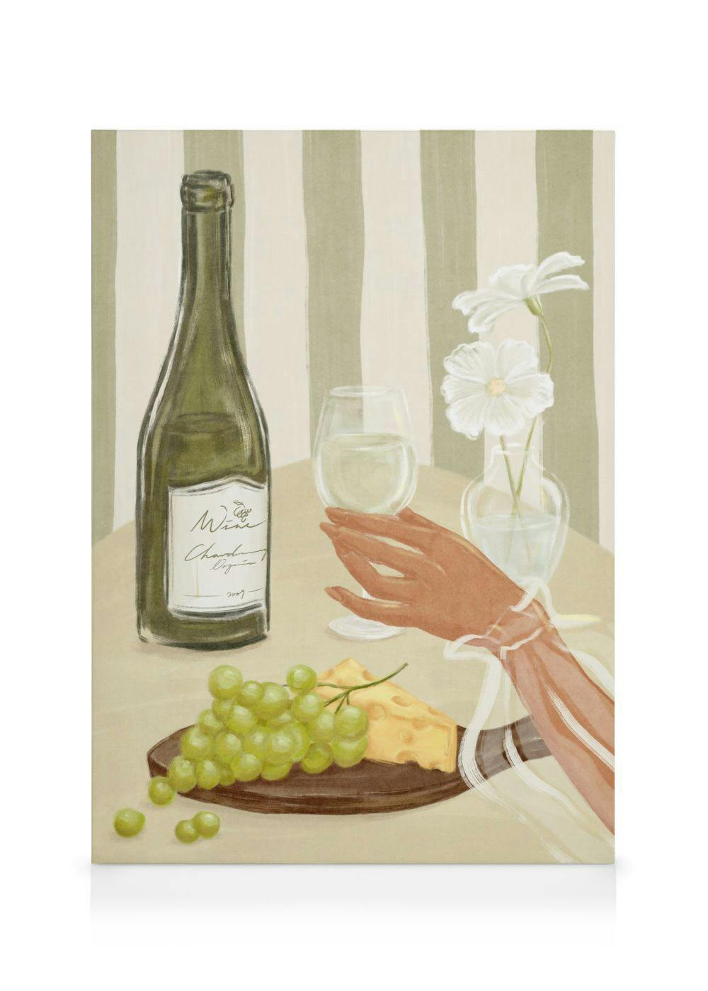 Obrazy na płótnie Time for Wine Obraz na płótnie (50x70 cm)