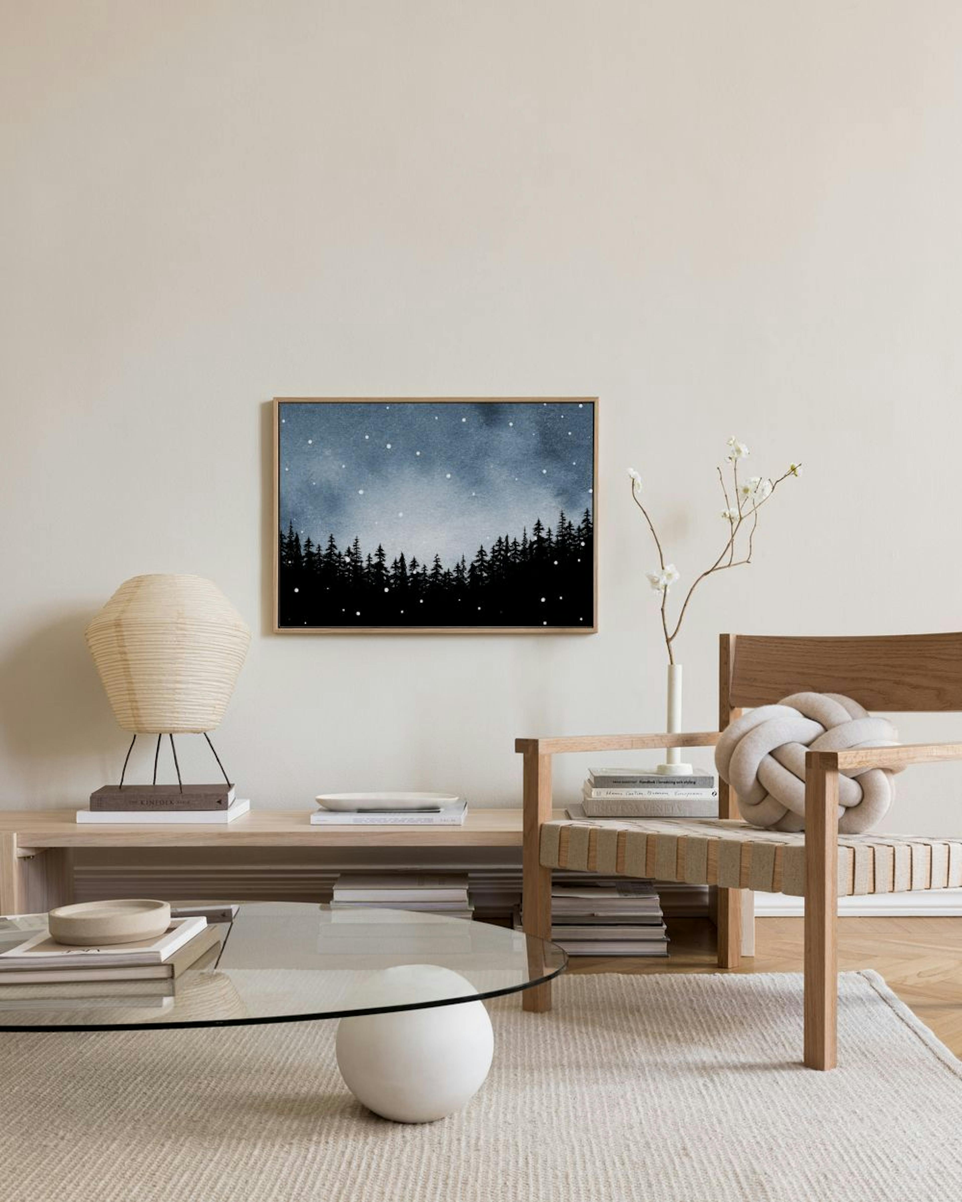 Enchanting Night Canvas print