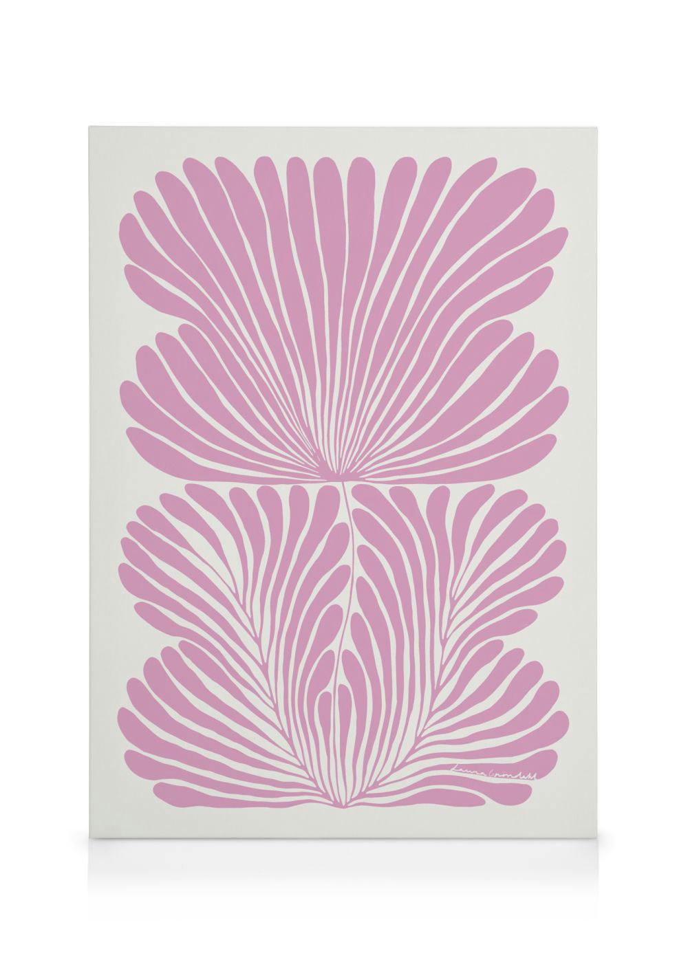 Canvastavlor Laura Gröndahl - Pink Flower Canvastavla (30x40 cm - Ekram)
