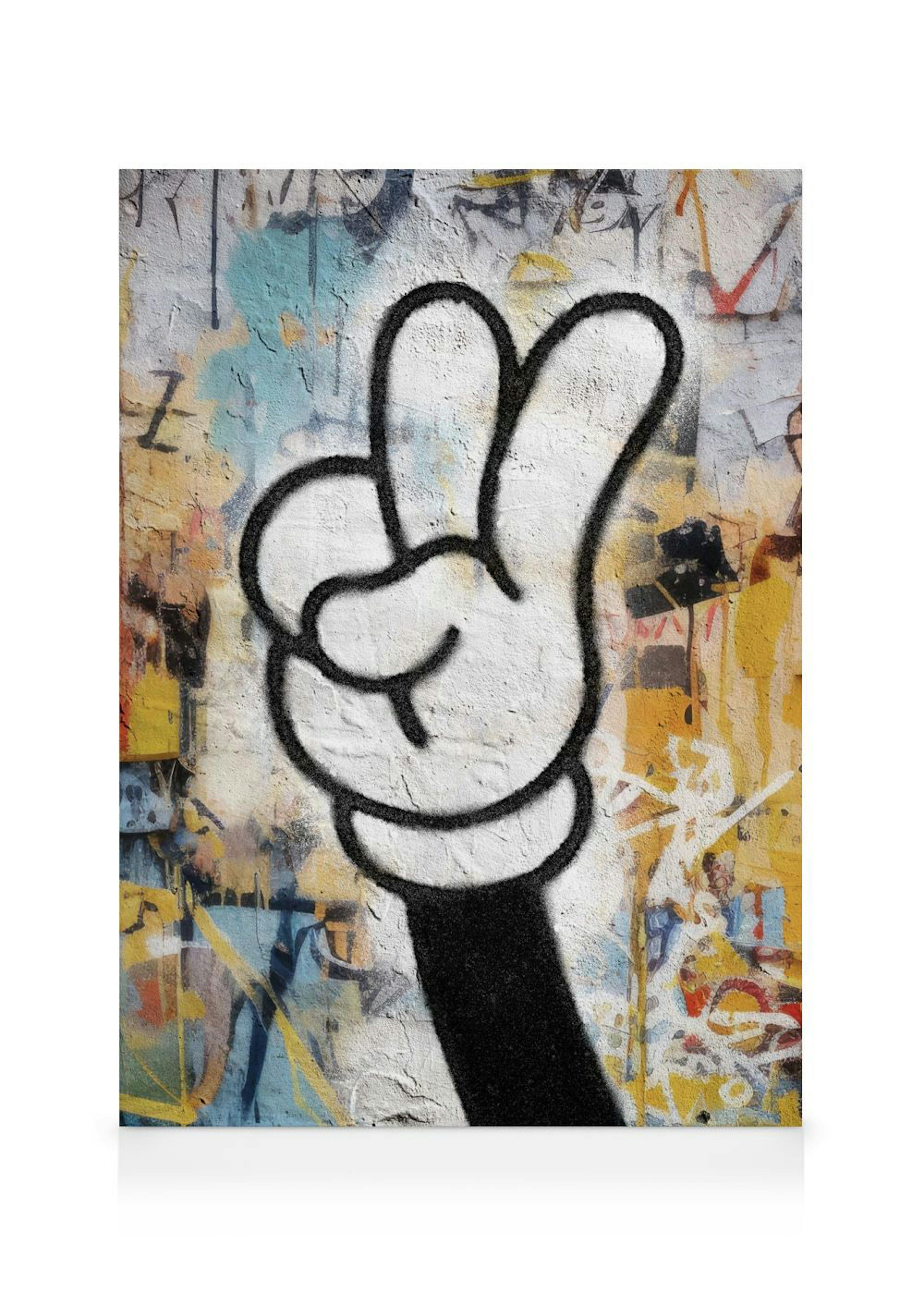 Grafitti Peace Lienzo 0