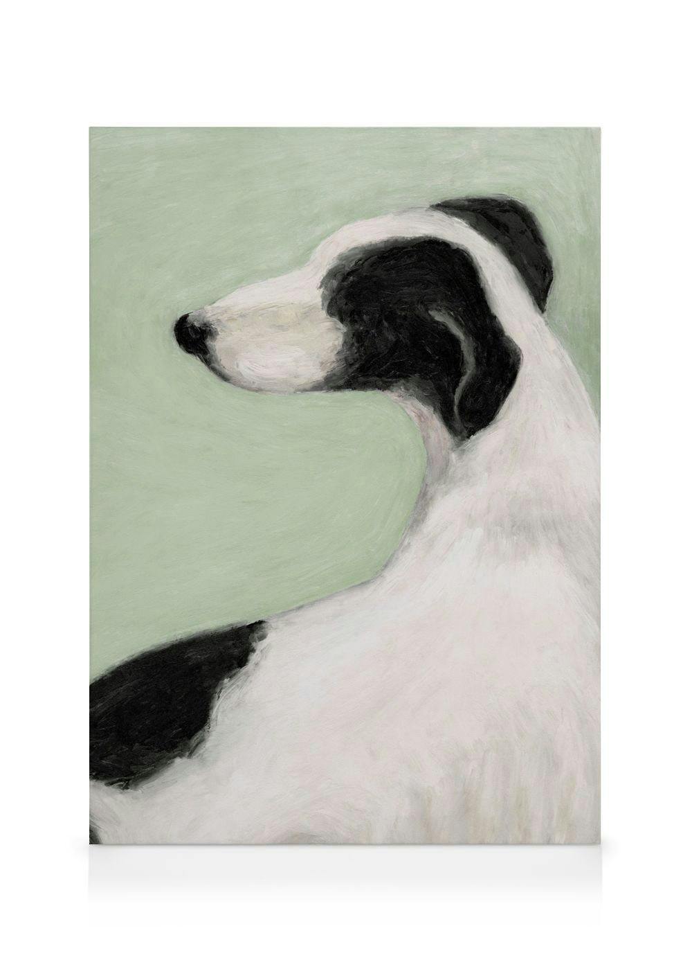 Obrazy na płótnie The Greyhounds Obraz na płótnie (50x70 cm - Czarna ramka)