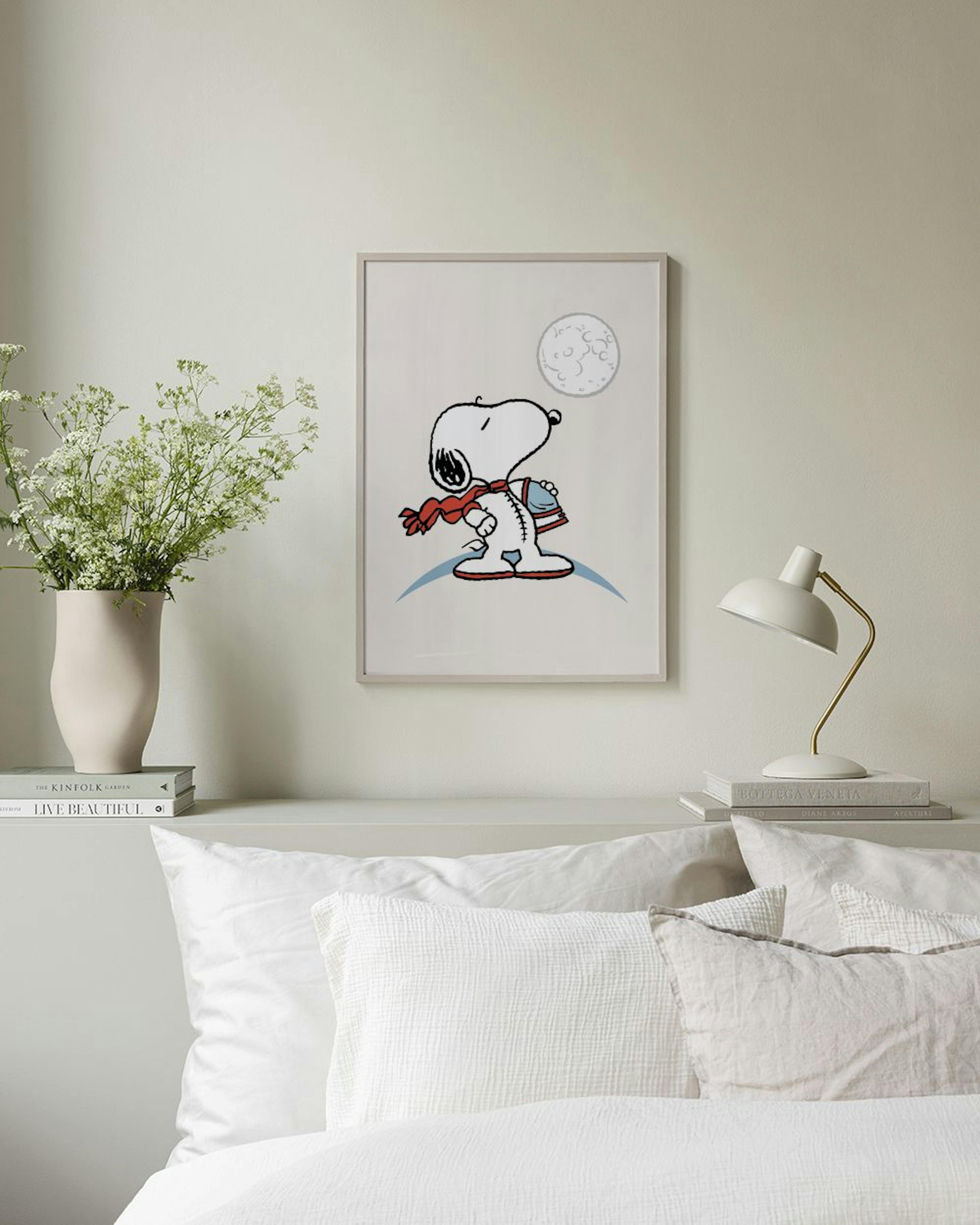 Snoopy the Astronaut Print
