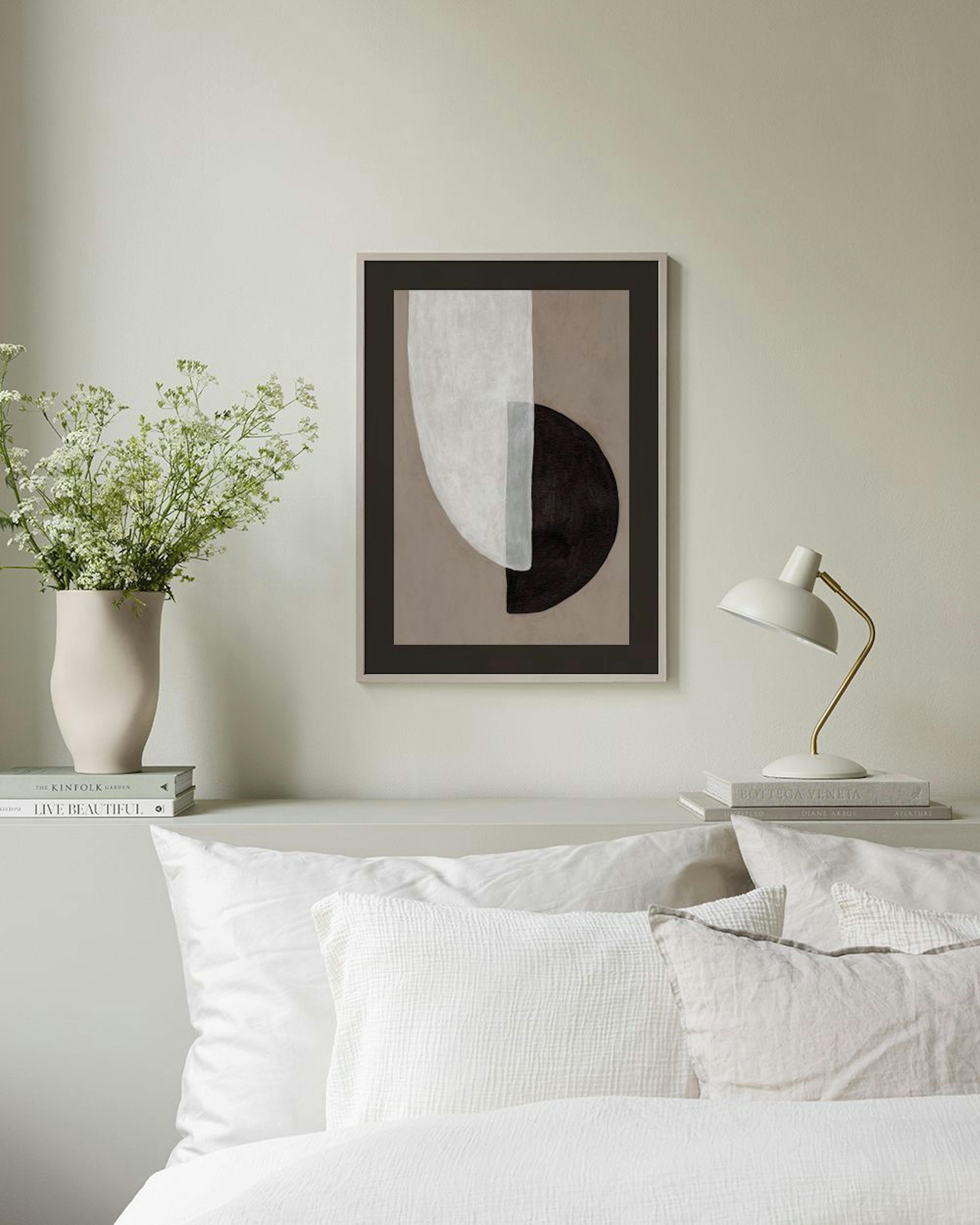 Dark Shapes Print