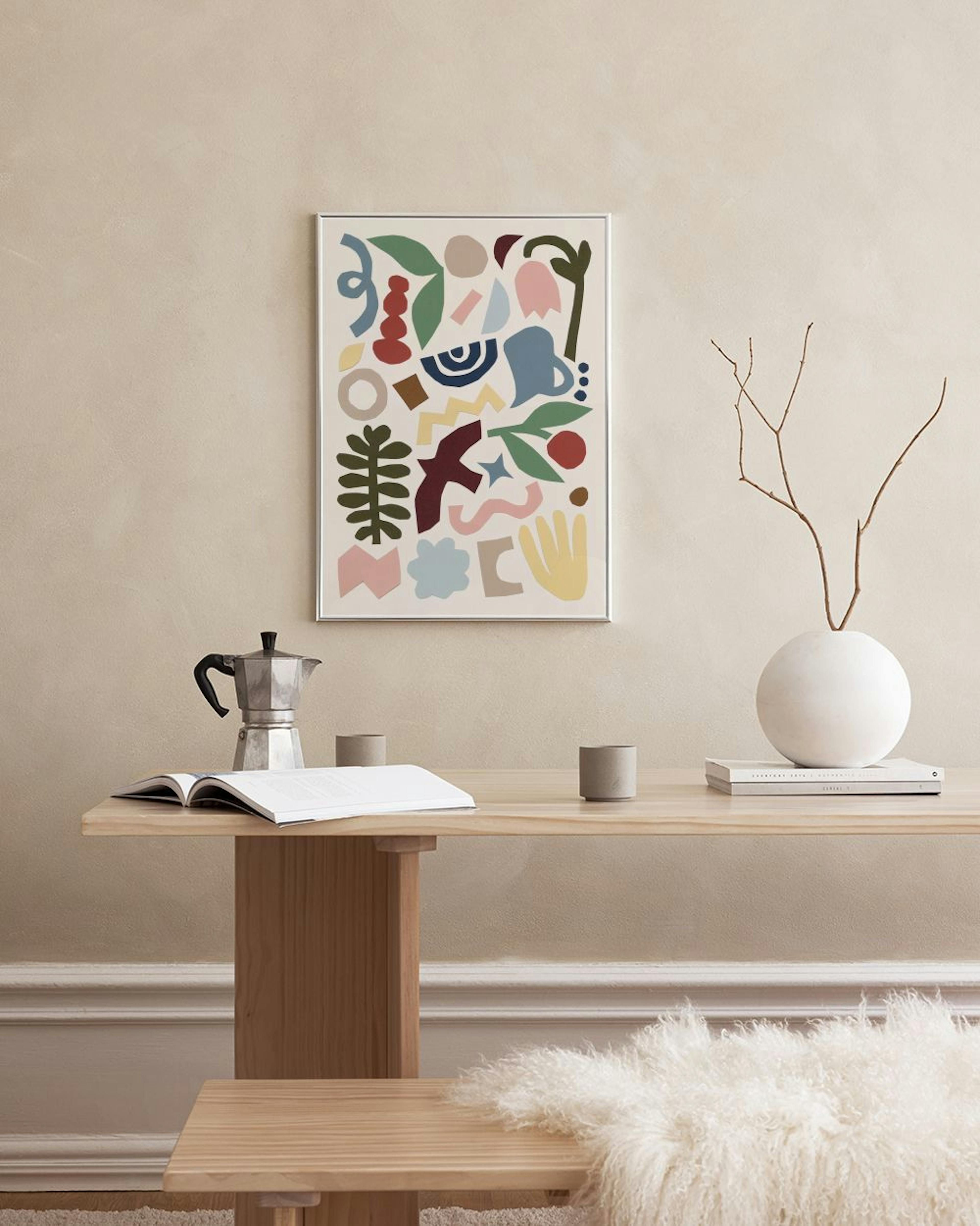 Unique Shapes Print