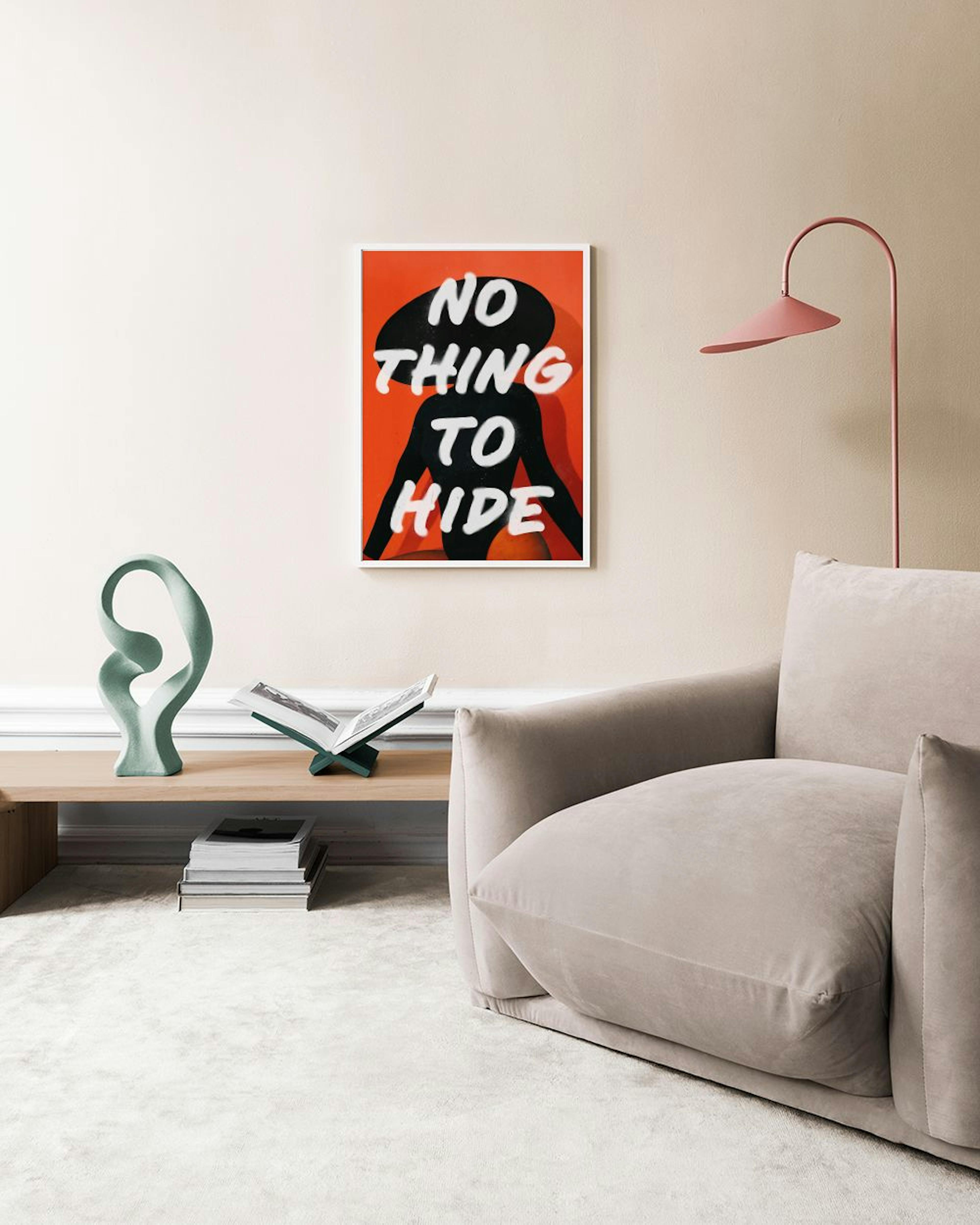 No Thing to Hide Plakat